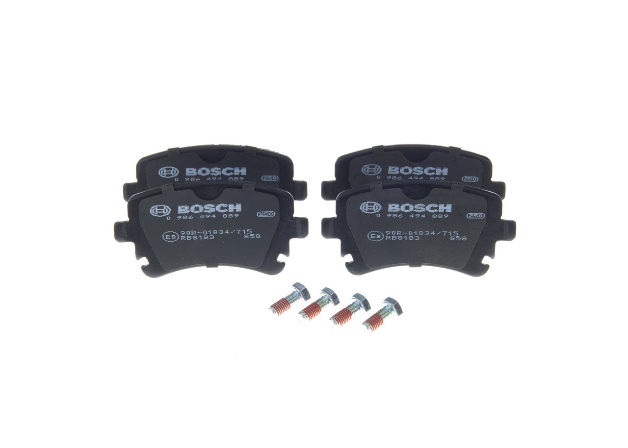 Stabdžių kaladėlės BOSCH BENTLEY BENTAYGA 0 986 494 889