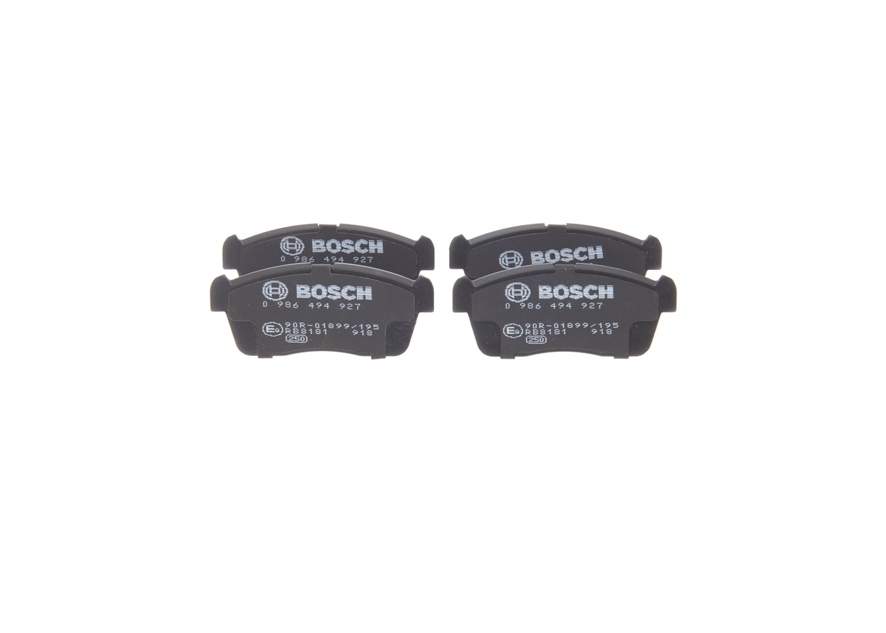 0 986 494 927 BOSCH remblokken SUZUKI CELERIO