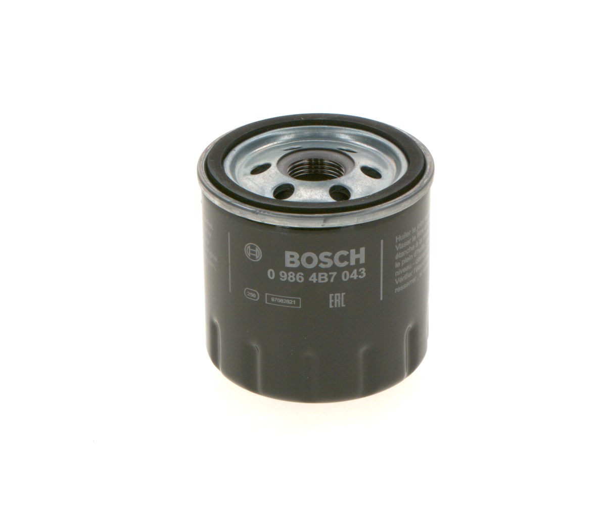 BOSCH 0 986 4B7 043 oliefilter 8660 003 779