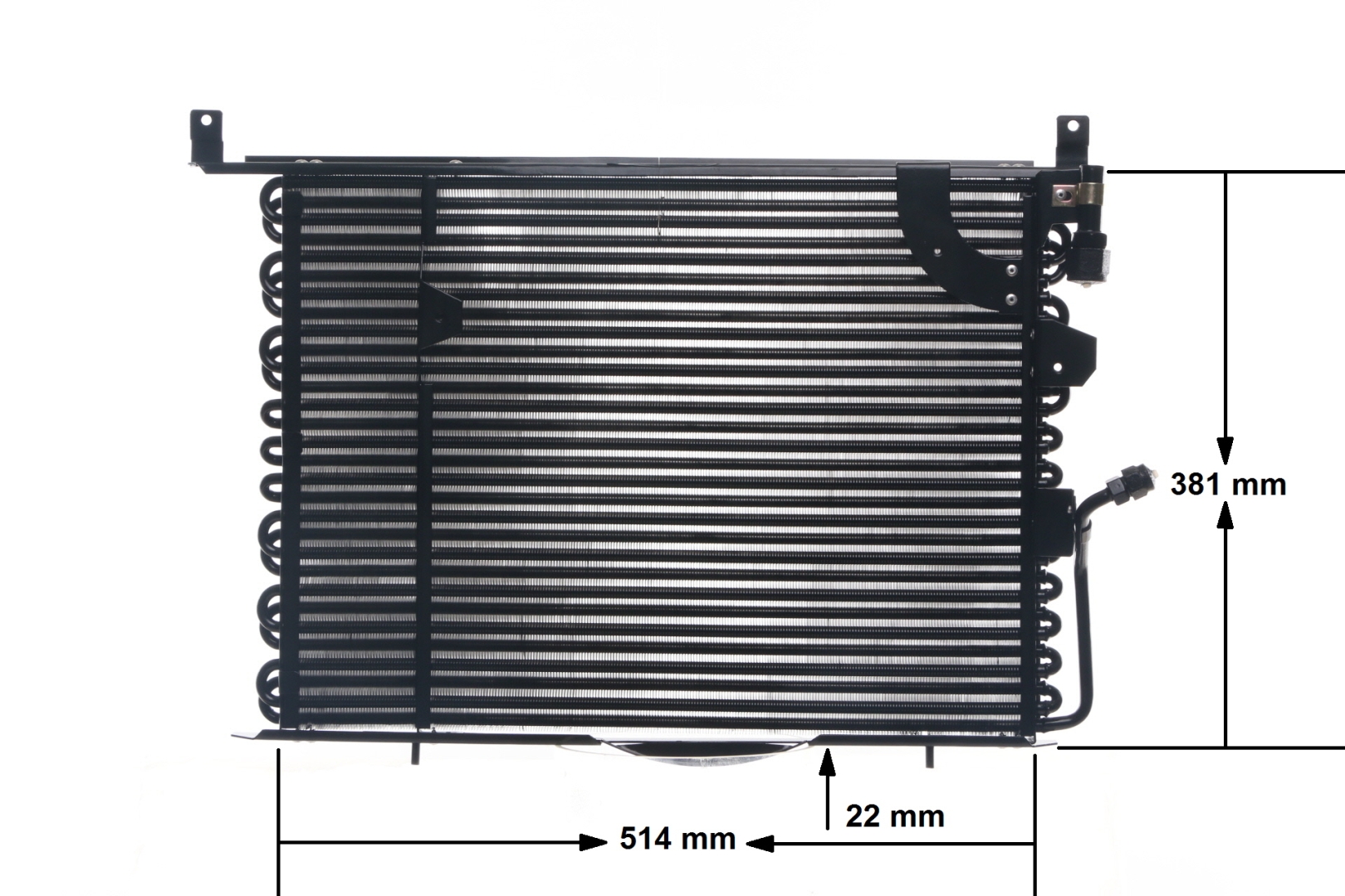 Condensador, ar condicionado MAHLE ORIGINAL AC 149 000S