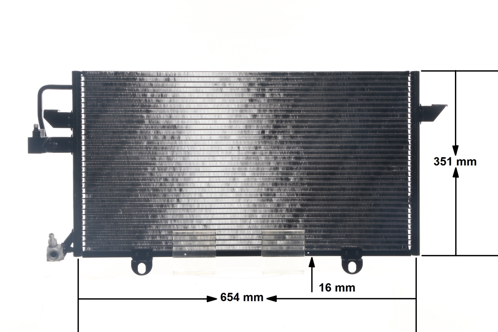 MAHLE ORIGINAL AC 157 000S condensor voor airco 8A0 260 403AA