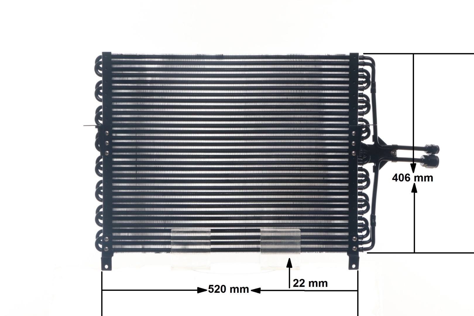 MAHLE ORIGINAL AC 165 000S Chłodnica klimatyzacji Mercedes S123 240 D 2.4 65 KM olej napędowy 1978