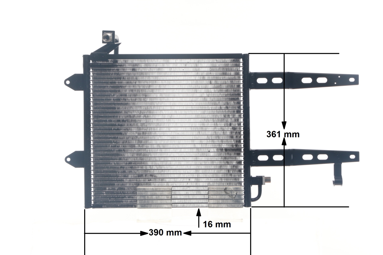 MAHLE ORIGINAL 6N0.820.413 A Condensador, ar condicionado AC 216 000S