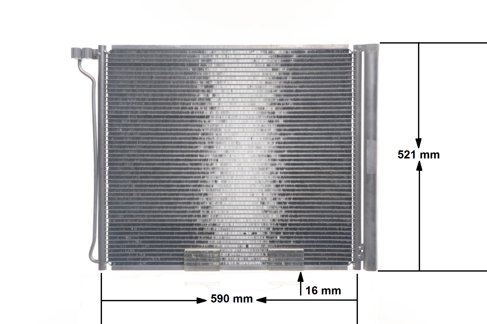 AC 269 000S MAHLE ORIGINAL 9239944 Klimakondensator