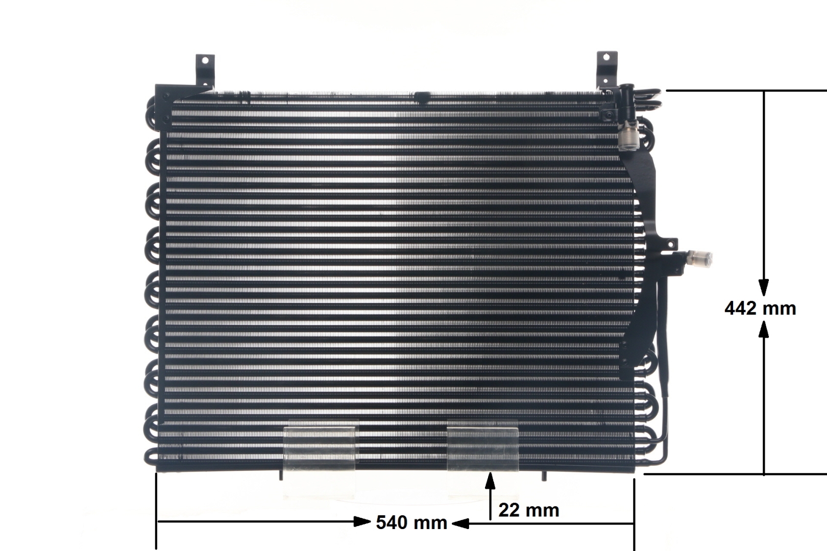 Lauhdutin, ilmastointilaite MAHLE ORIGINAL AC 357 000S