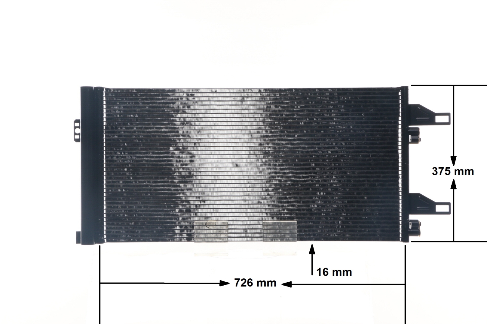 MAHLE ORIGINAL AC 363 000S condensor voor airco 1371428080