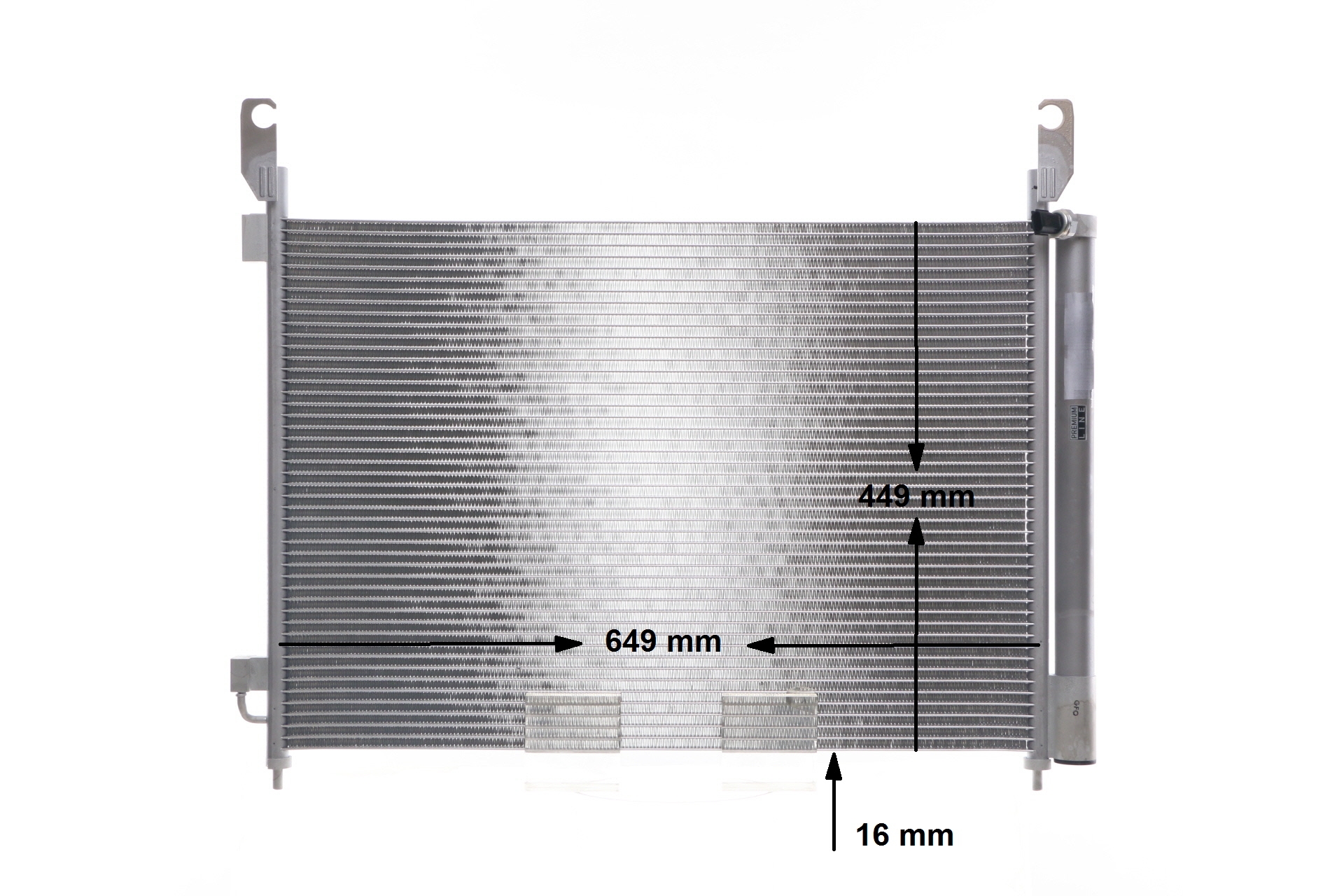 MAHLE ORIGINAL AC 588 000P condensor voor airco 9210 051 15R