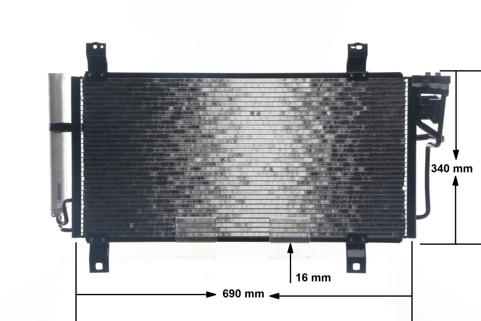 MAHLE ORIGINAL AC 714 000S Airconditioning MAZDA 6 Hatchback (GH)