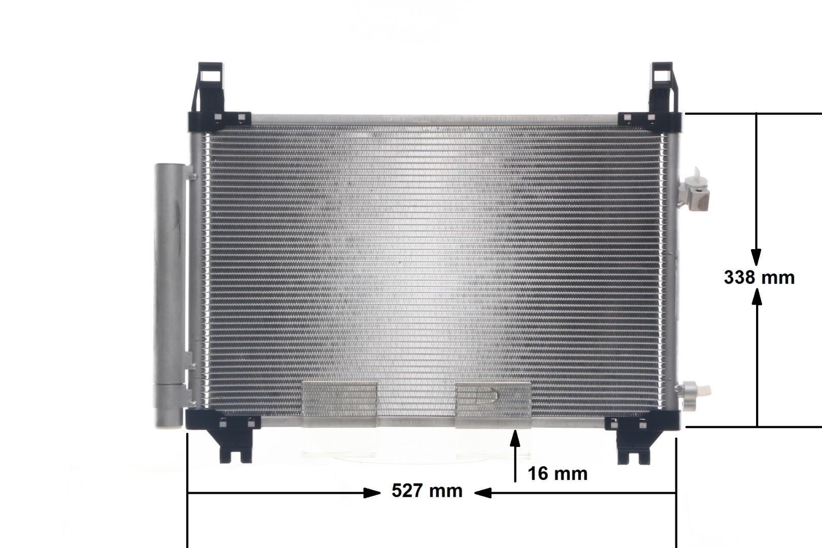 MAHLE ORIGINAL AC 806 000S condensor voor airco 884600D060