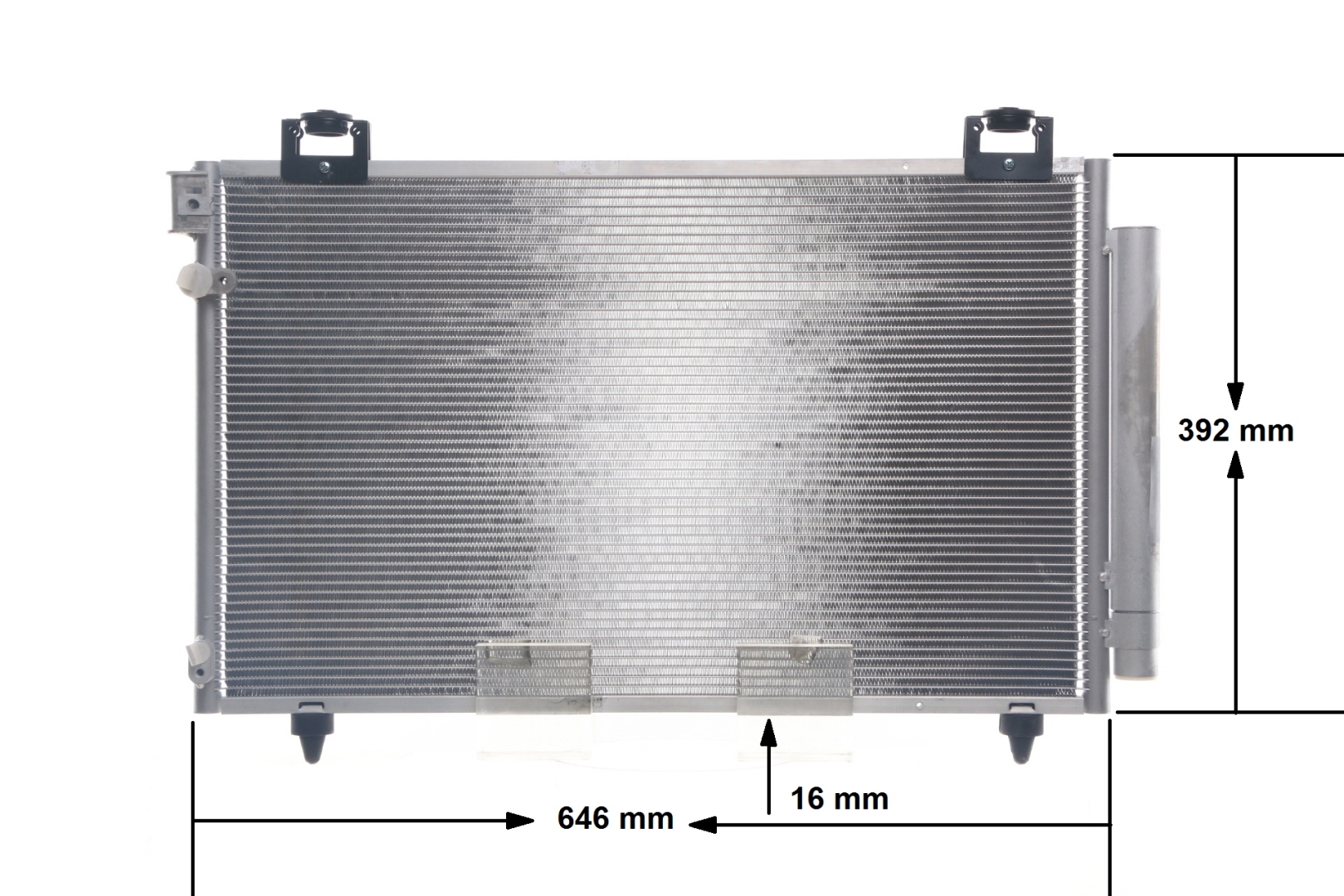 MAHLE ORIGINAL AC 814 000S condensor voor airco 88450-05100