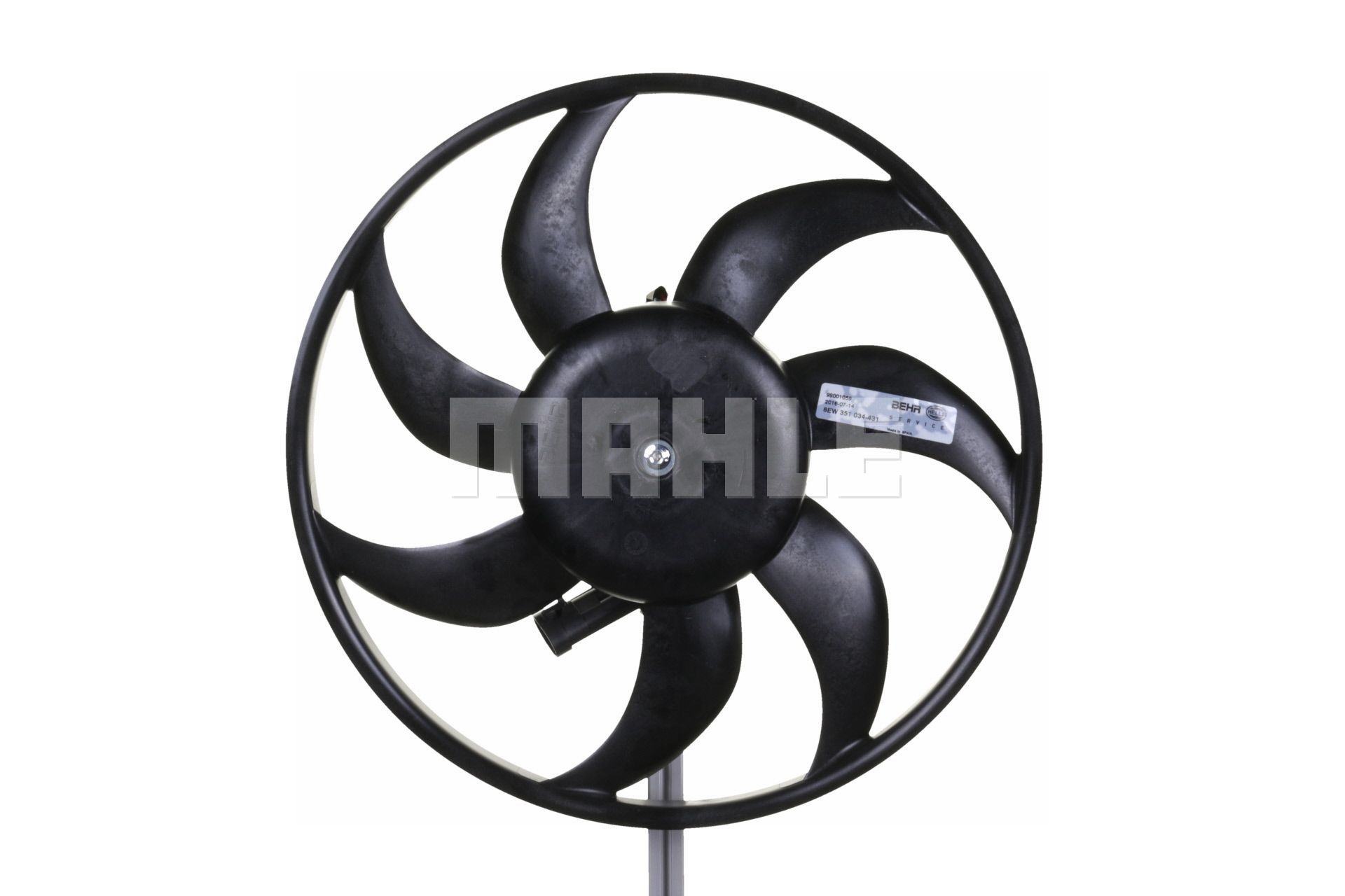 MAHLE ORIGINAL CFF 119 000P Kühlerlüfter Corsa C X01 1.2 16V (F08, F68) 75 PS Benzin 2006