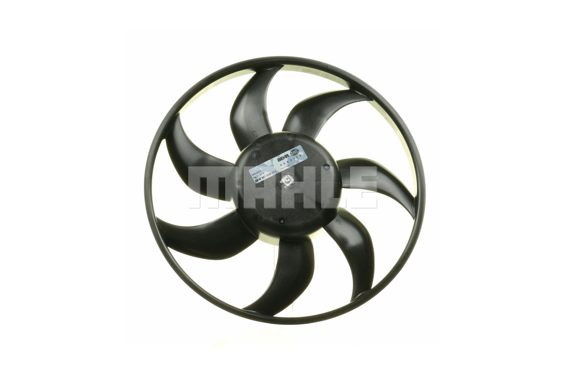 MAHLE ORIGINAL CFF 164 000P Kühlerlüfter Corsa C X01 1.2 16V (F08, F68) 75 PS Benzin 2004