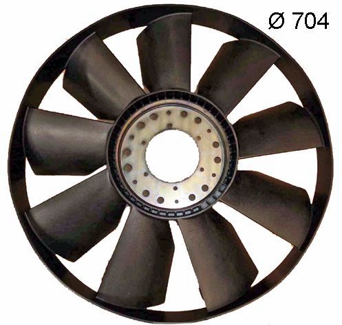 MAHLE ORIGINAL CFW 4 000P koelventilatorwiel 51.06601.0256