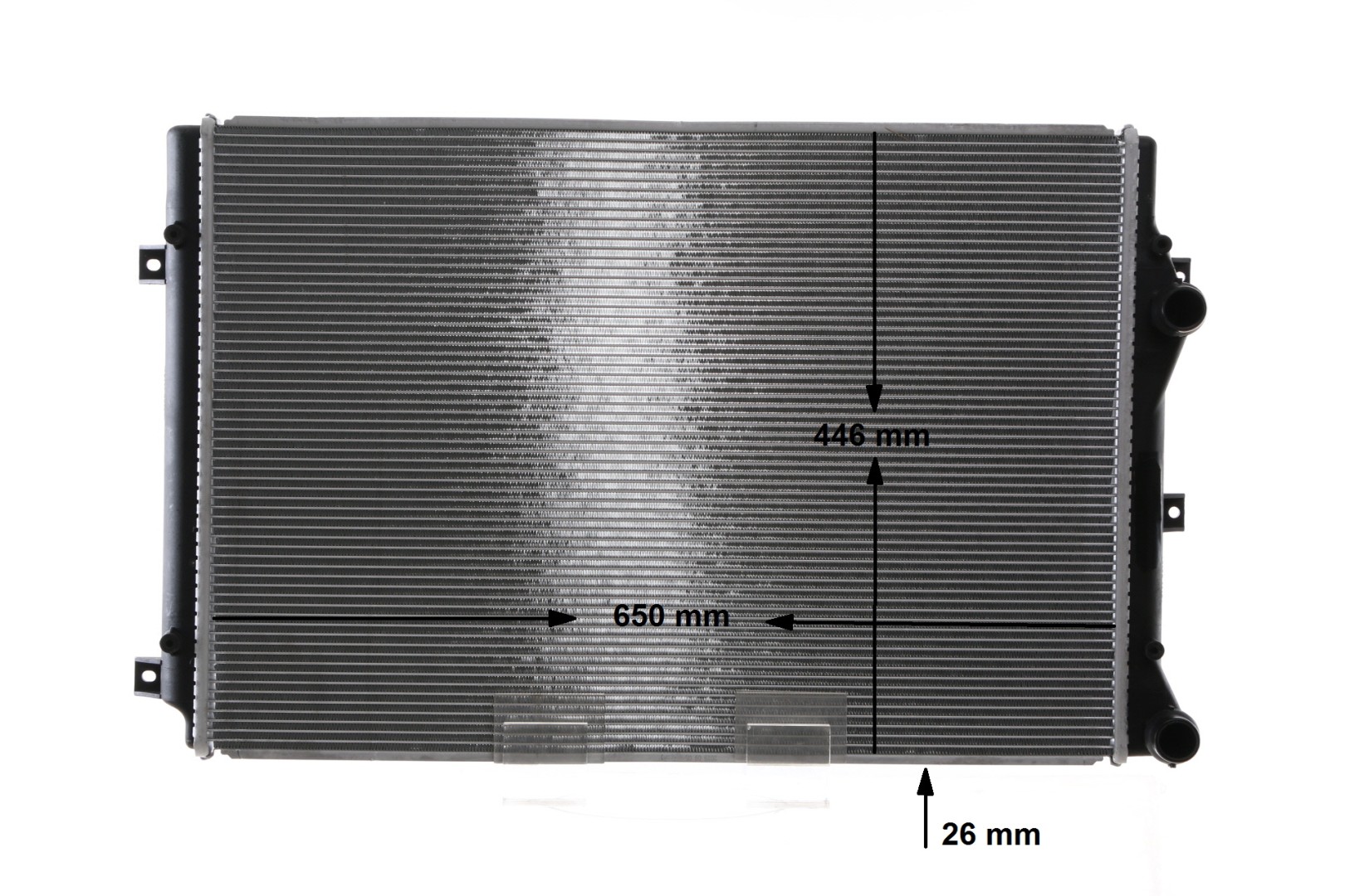 MAHLE ORIGINAL CIR 32 000S lage temperatuurkoeler, intercooler 1K0121253BL