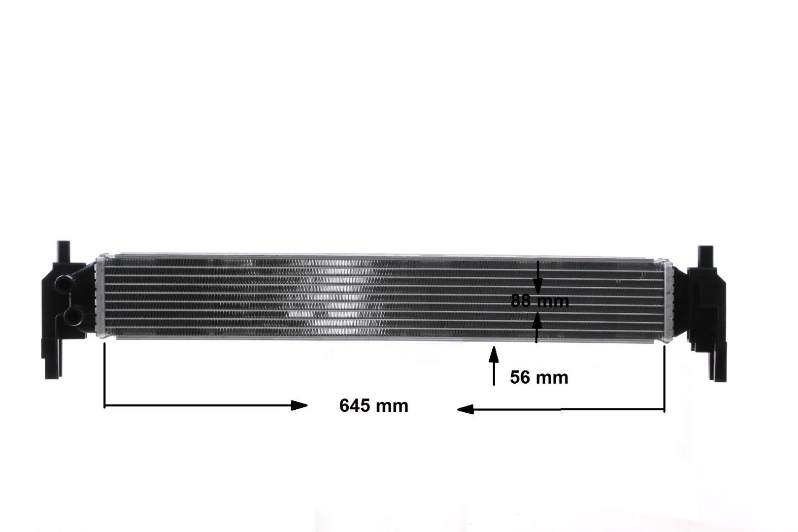 MAHLE ORIGINAL CIR 4 000S Chladič plniaceho vzduchu Skoda Rapid nh1