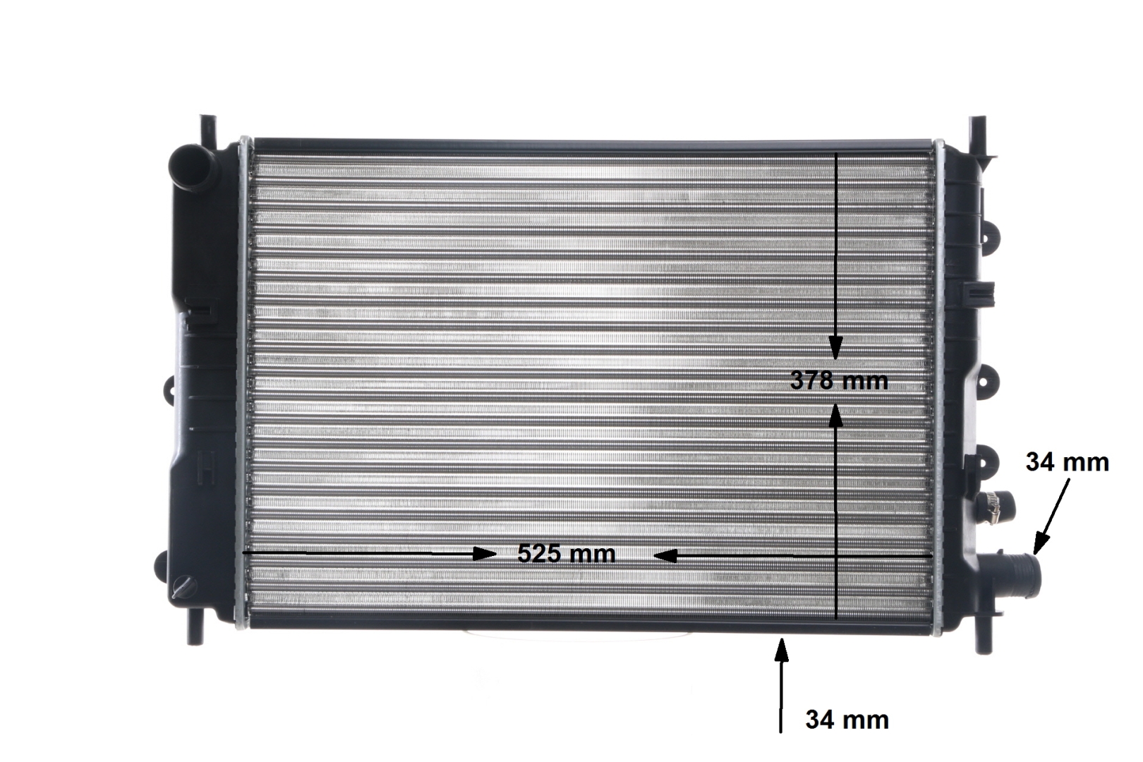 MAHLE ORIGINAL CR 1142 000S radiateur 1664073