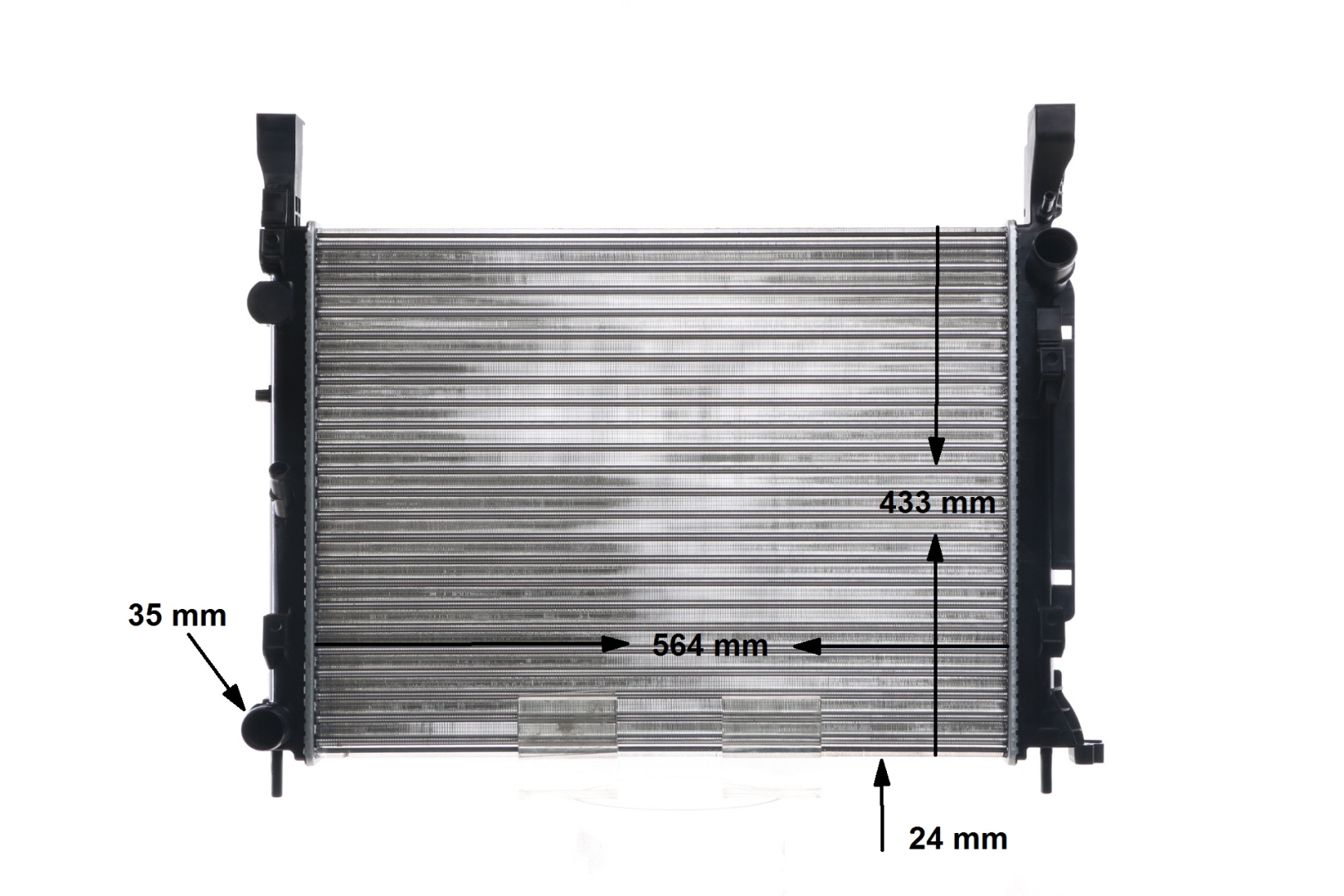 MAHLE ORIGINAL CR 1154 000S radiateur 82 00 418 329