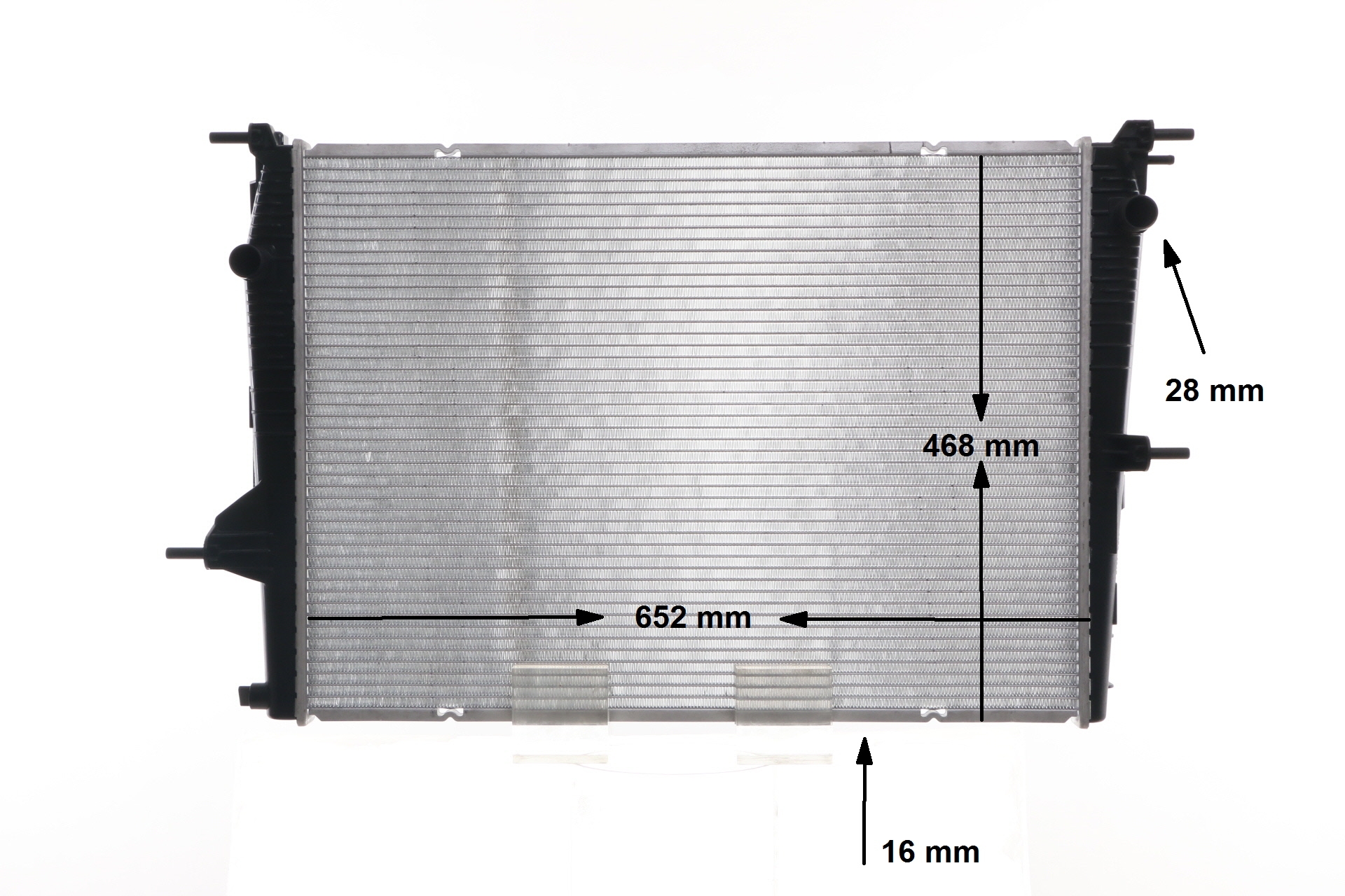 MAHLE ORIGINAL CR 1197 000S Radiatorius / dalys RENAULT Fluence (L3_) 1.6 16V 110 AG benzinas 2020