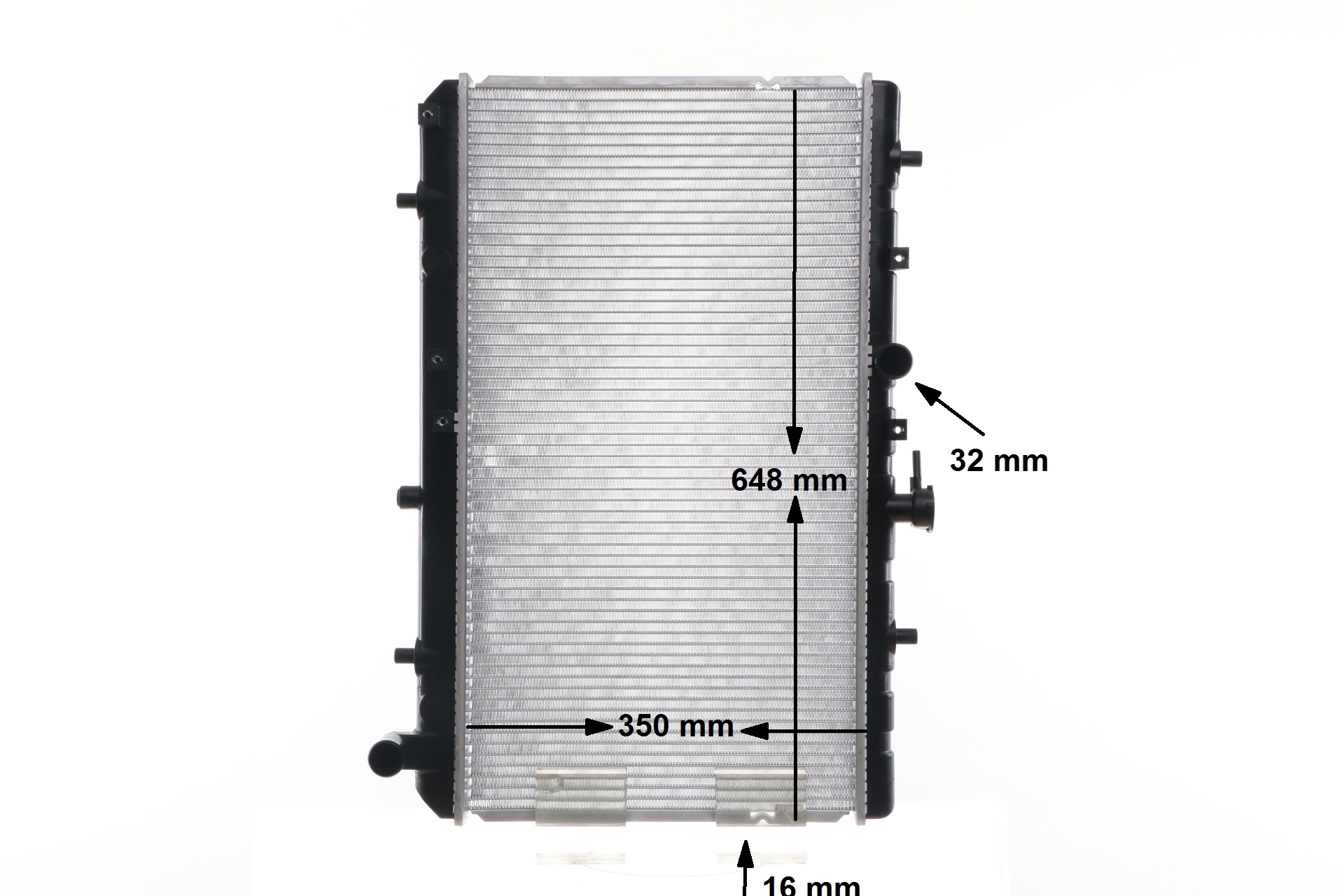 CR 1302 000S MAHLE ORIGINAL 25310FD010 Kühler, Motorkühlung