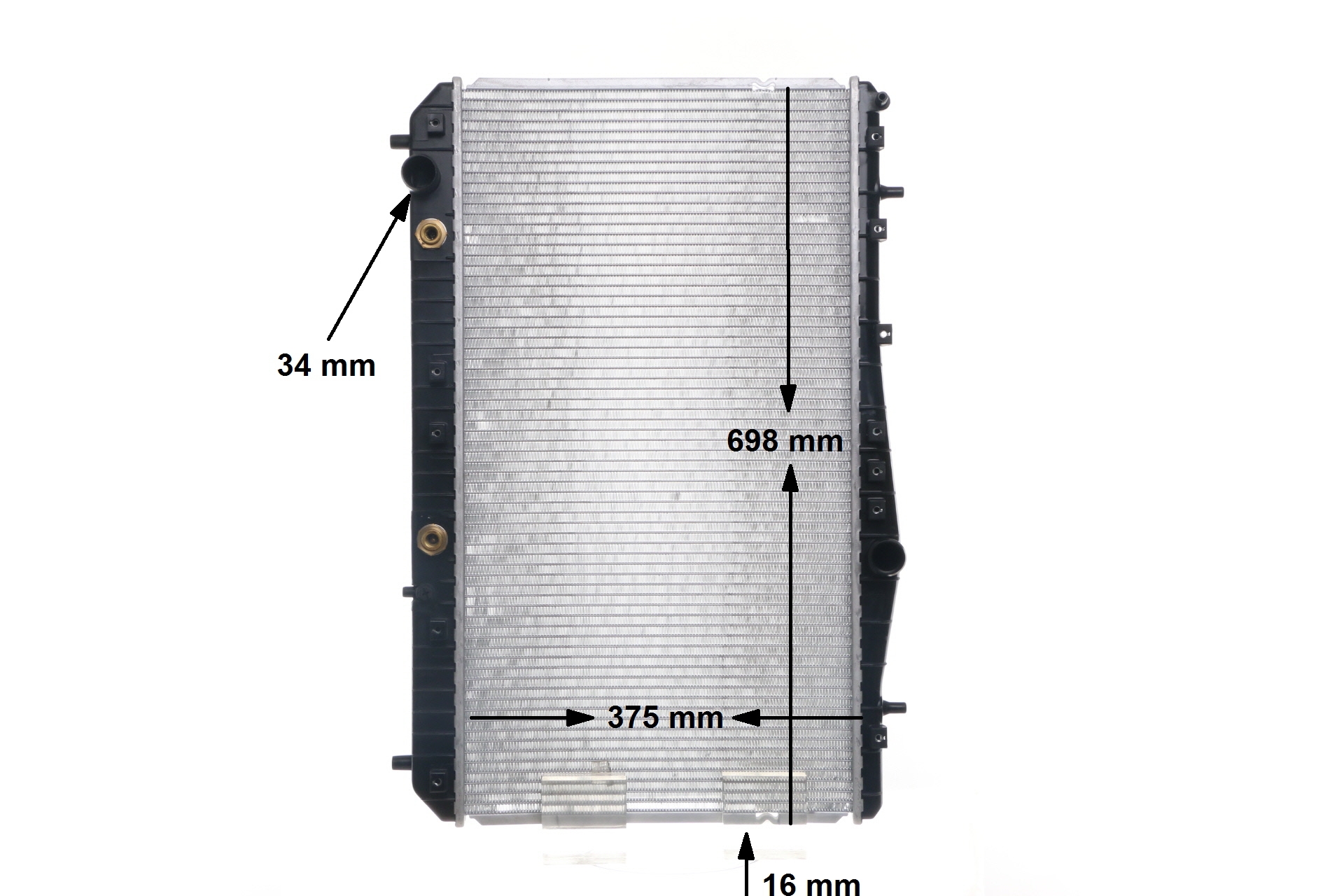 MAHLE ORIGINAL CR 1308 000S radiateur 96 271 475