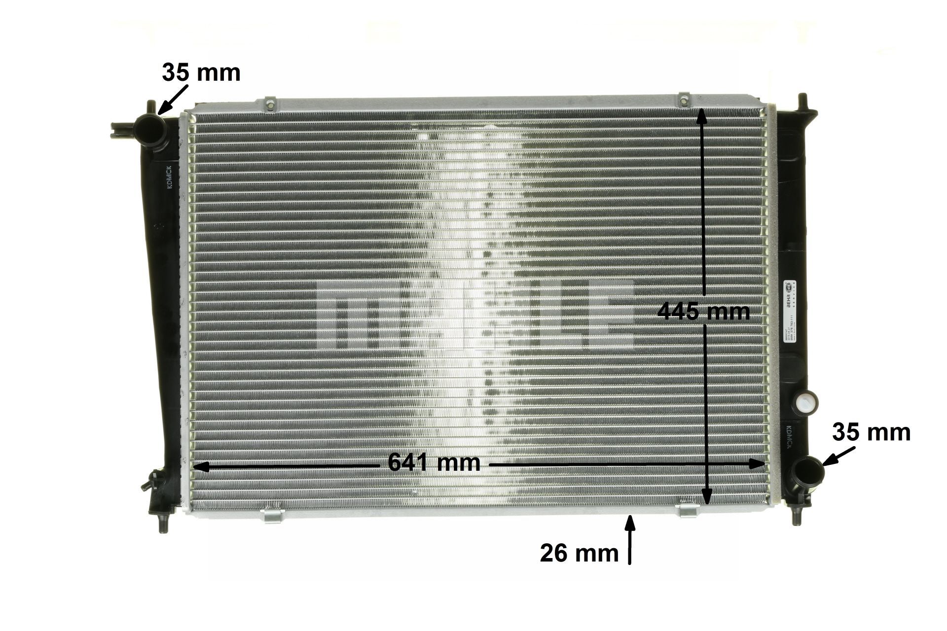 MAHLE ORIGINAL CR 1316 000P Chladič motora HYUNDAI H-1 2015