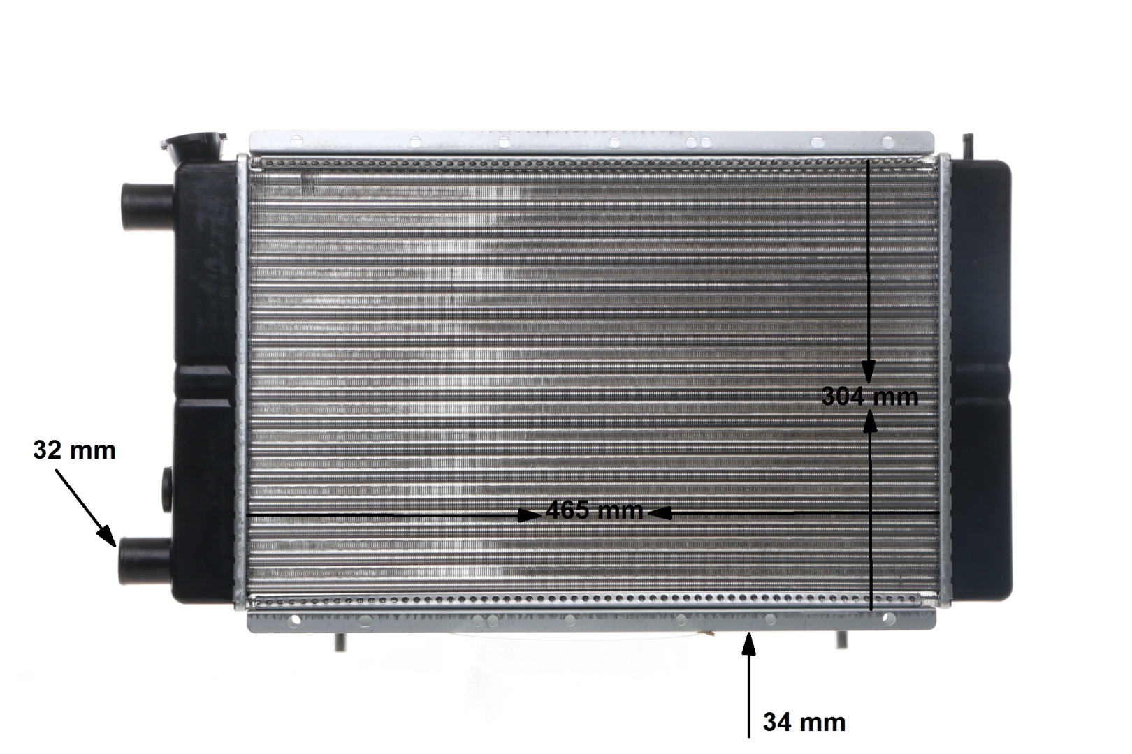MAHLE ORIGINAL CR 143 000S radiateur 7700657109