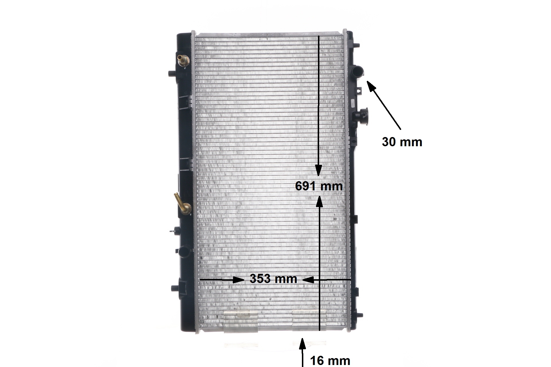 MAHLE ORIGINAL CR 1474 000S radiateur FP8615200A