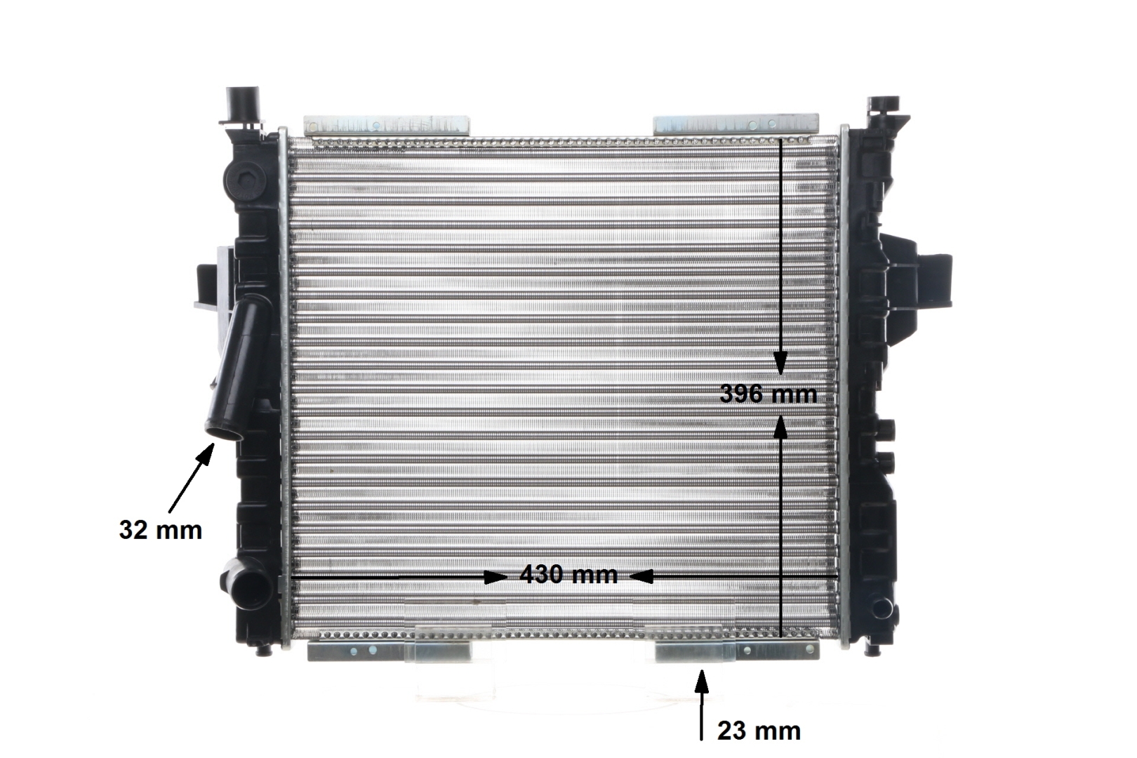 MAHLE ORIGINAL CR 150 000S Radiatorius / dalys Twingo c06 1.2 (C063, C064) 55 AG benzinas 1993