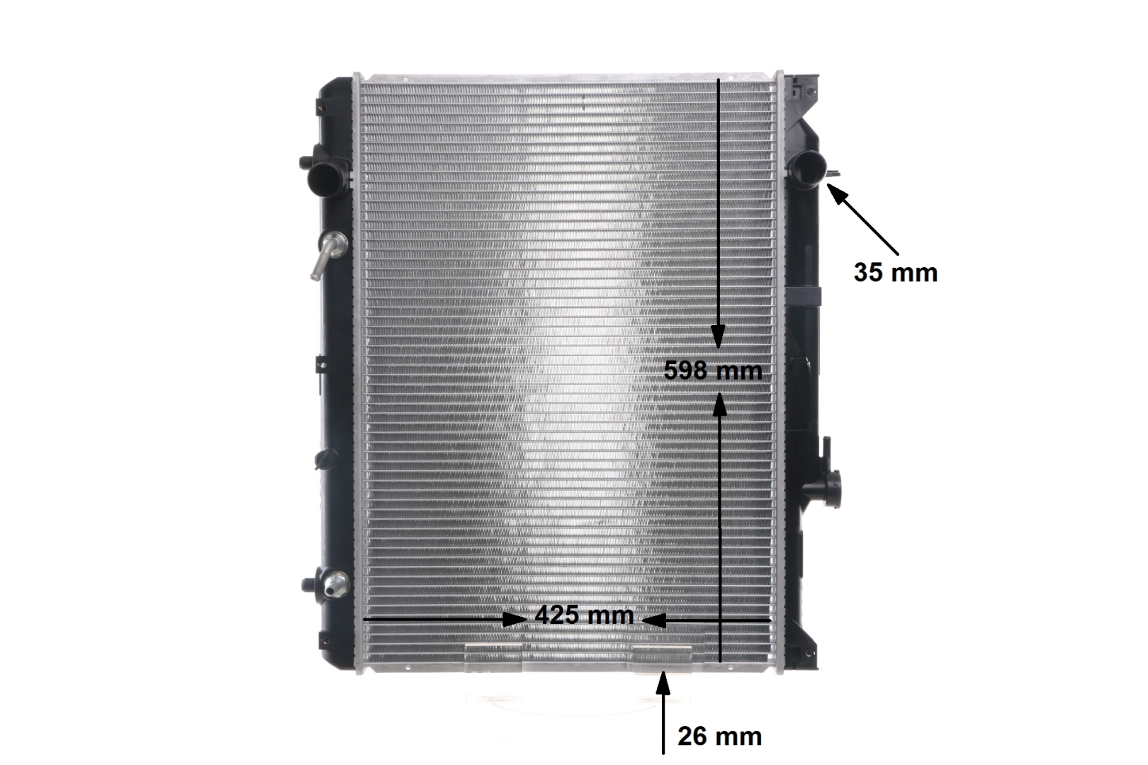 MAHLE ORIGINAL CR 1515 000S radiateur 17700-52D10