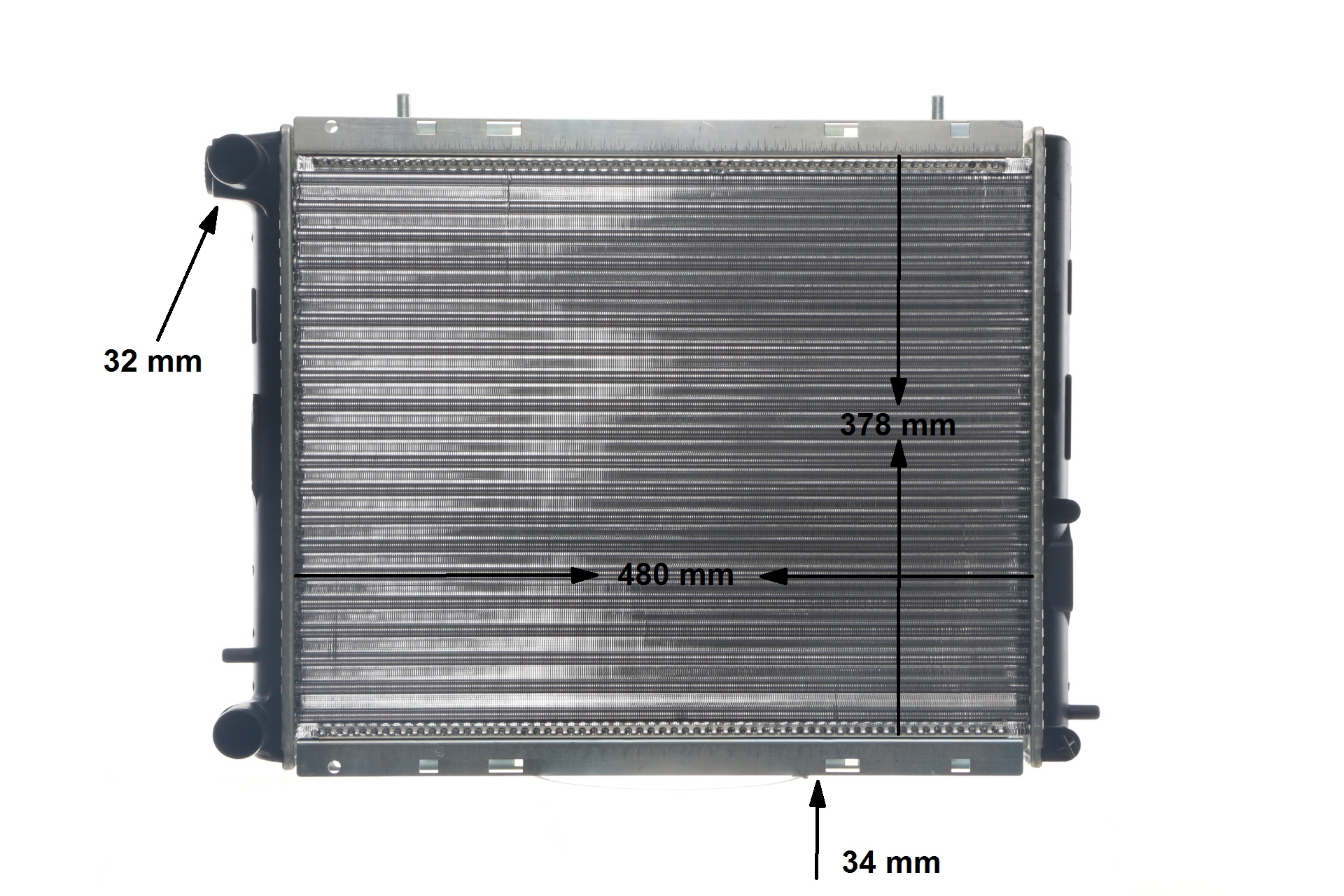 MAHLE ORIGINAL CR 152 000S radiateur 7700790964