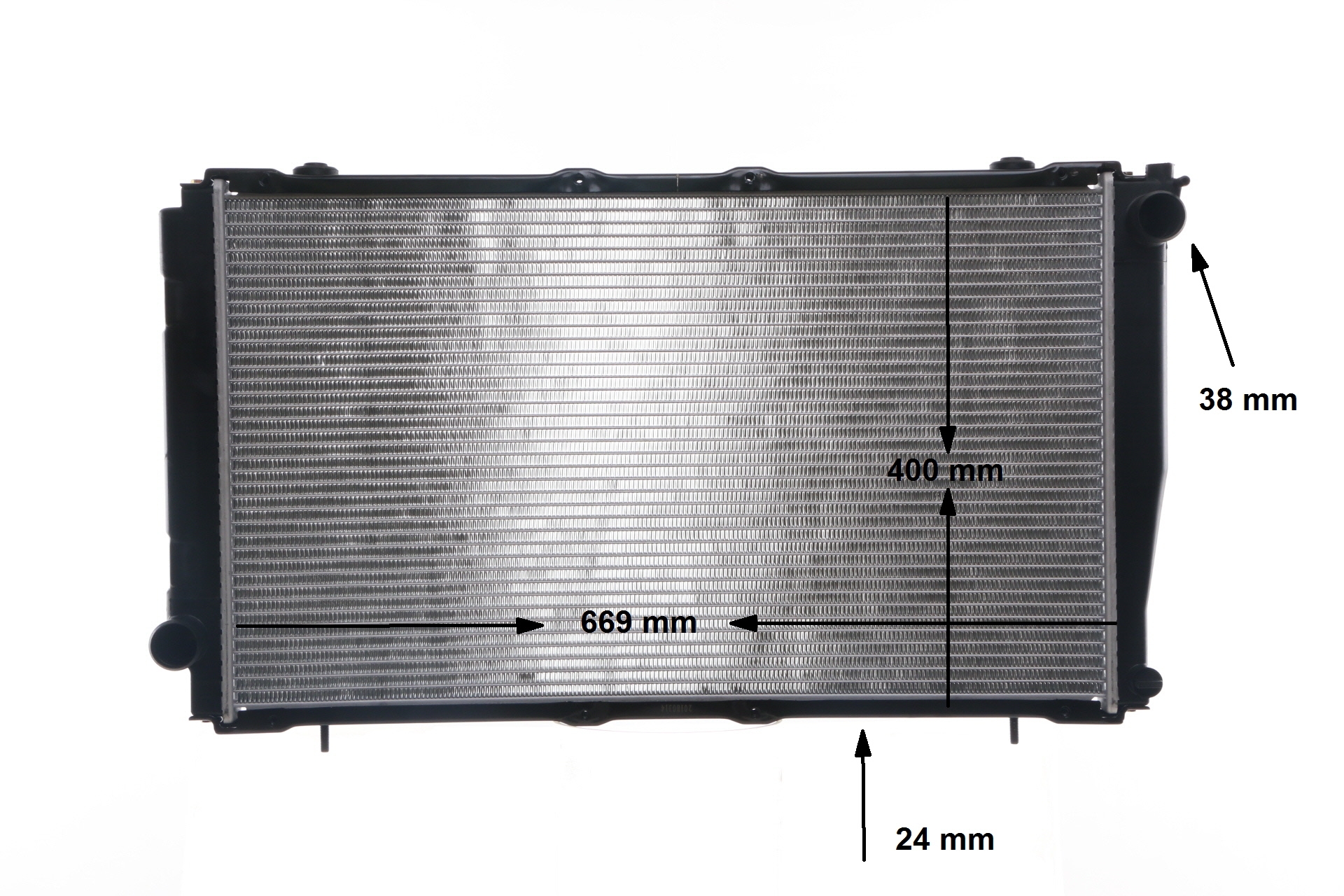 MAHLE ORIGINAL CR 1565 000S radiateur 45111AA260