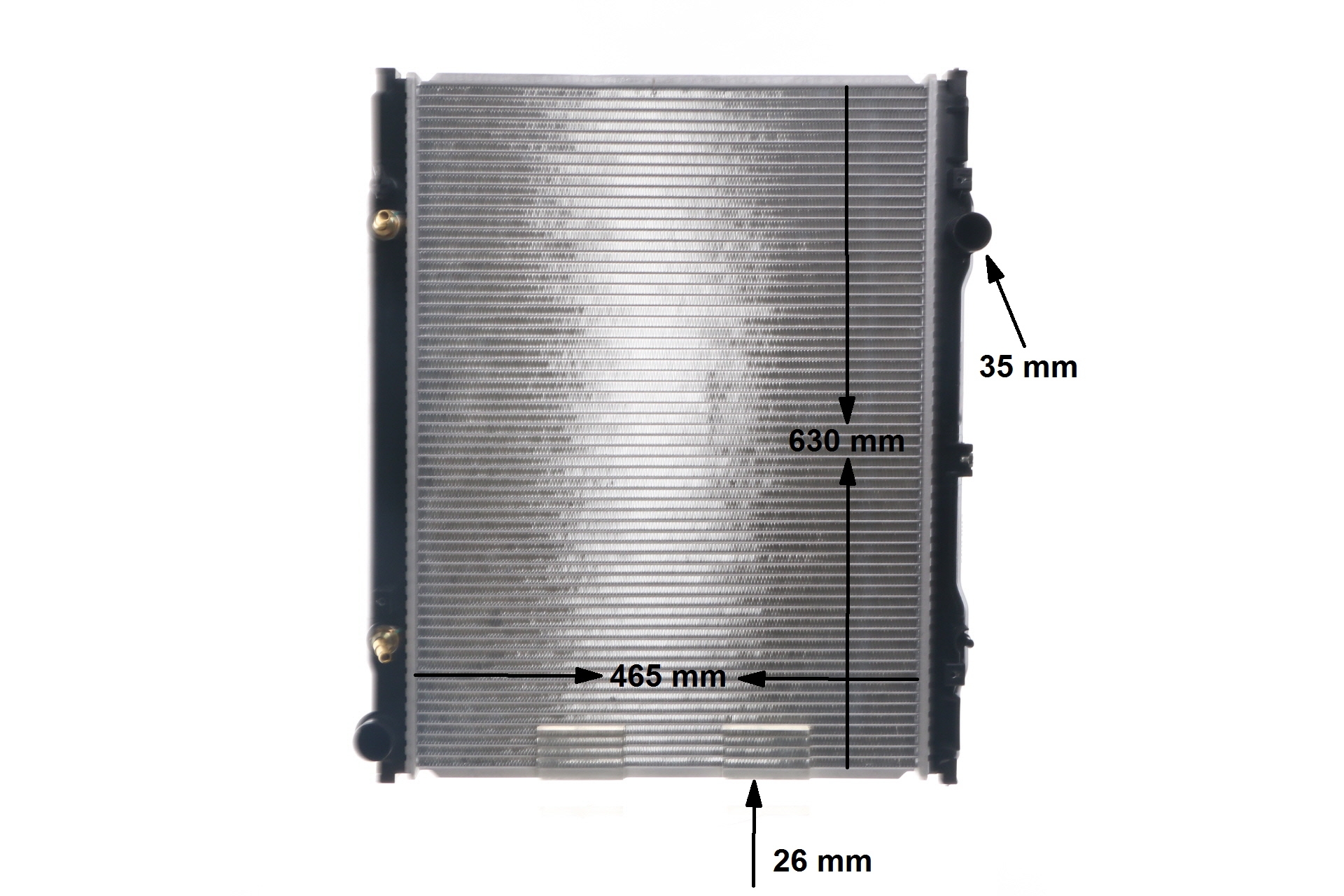 MAHLE ORIGINAL CR 1569 000S radiateur 253103E170