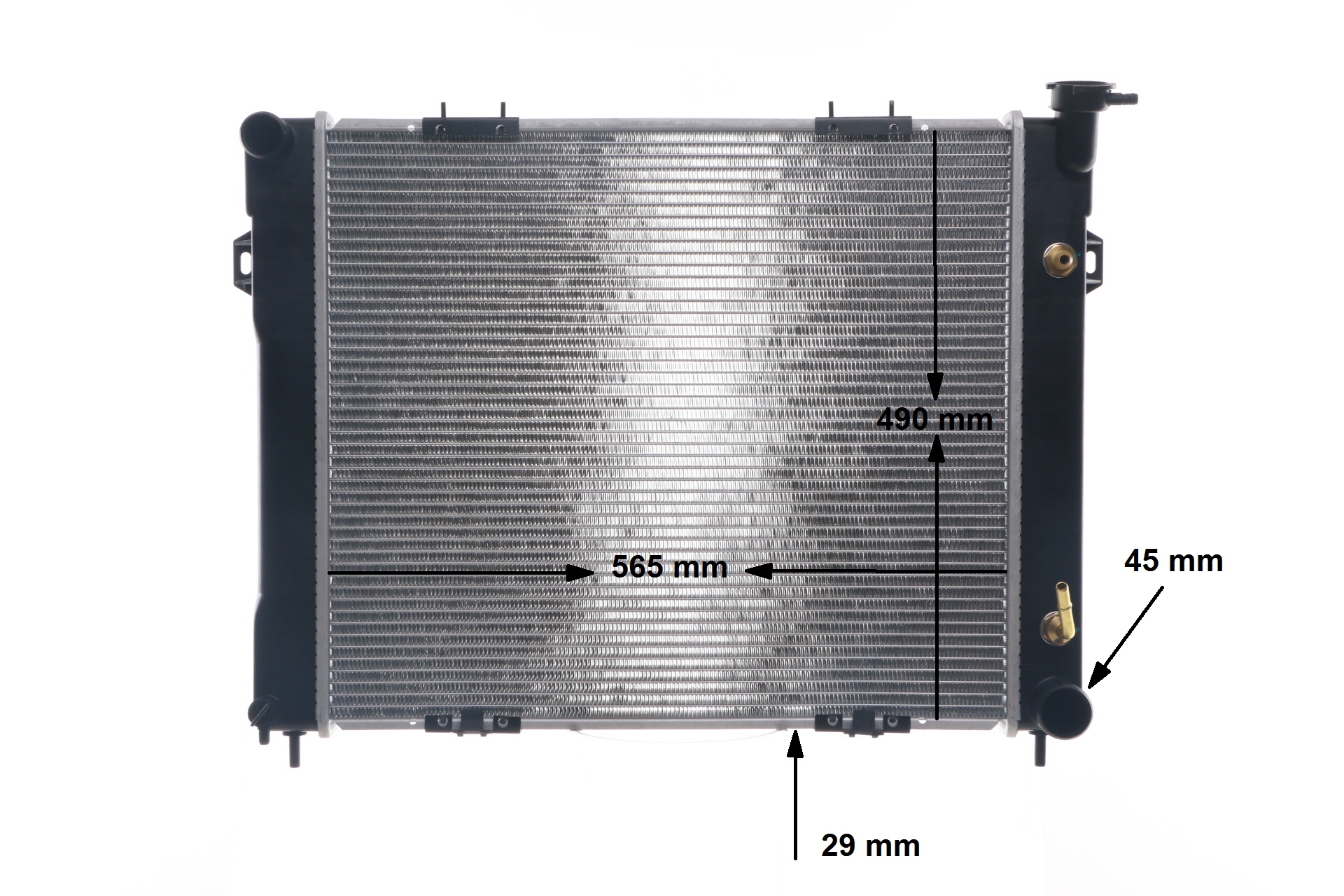 MAHLE ORIGINAL CR 1571 000S radiateur 52028098ÿ