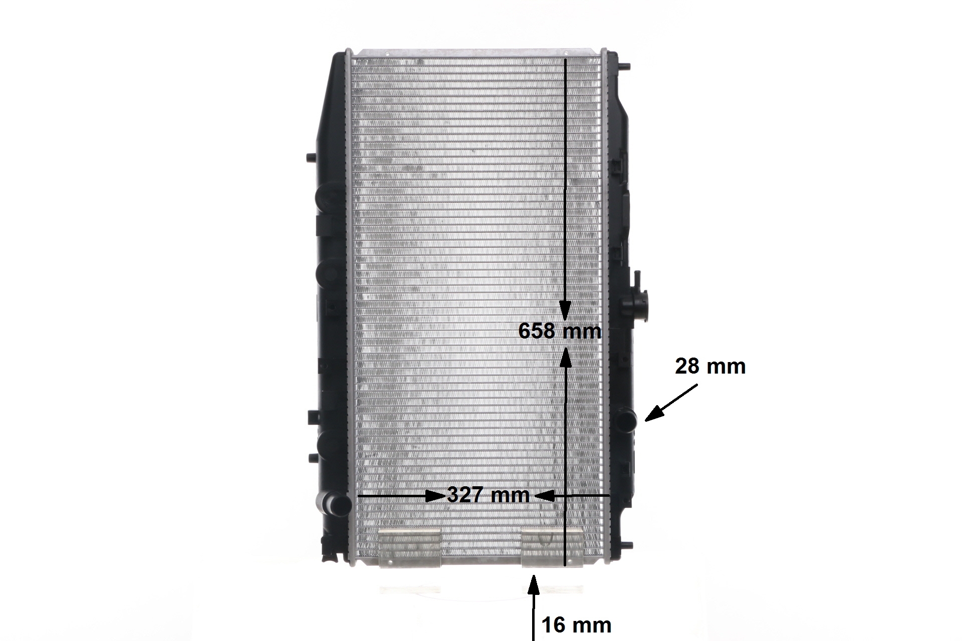 MAHLE ORIGINAL CR 158 000S radiateur 19010PM3003