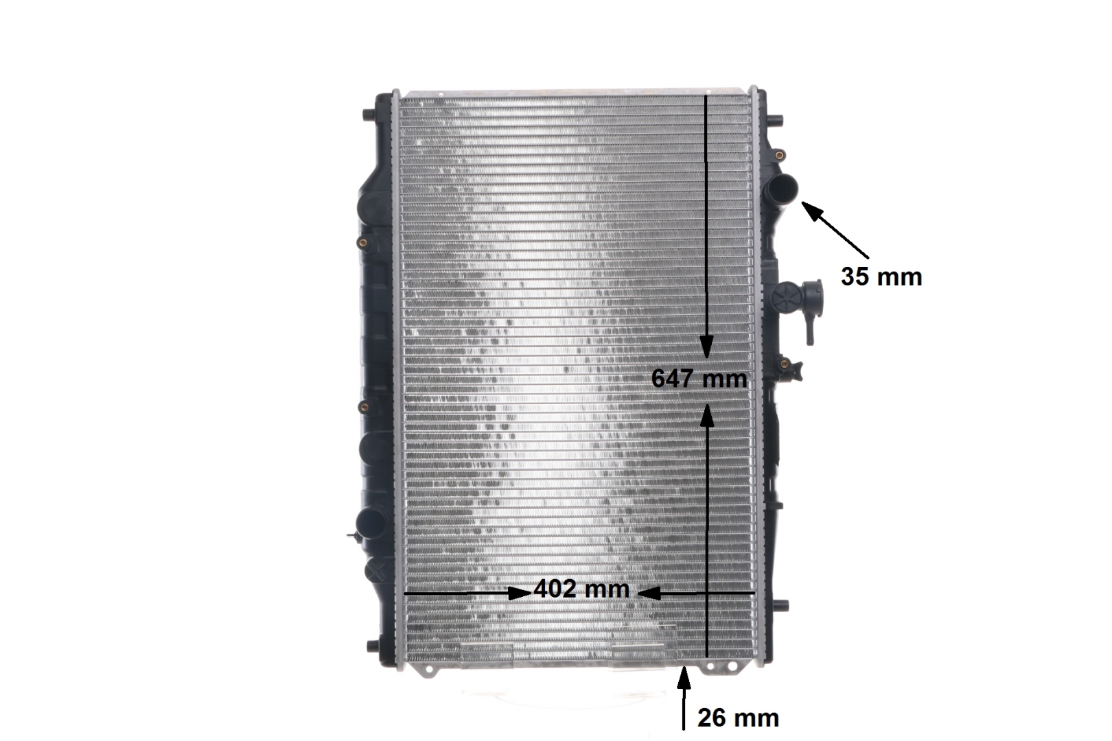 MAHLE ORIGINAL CR 160 000S radiateur FEDG-15-200