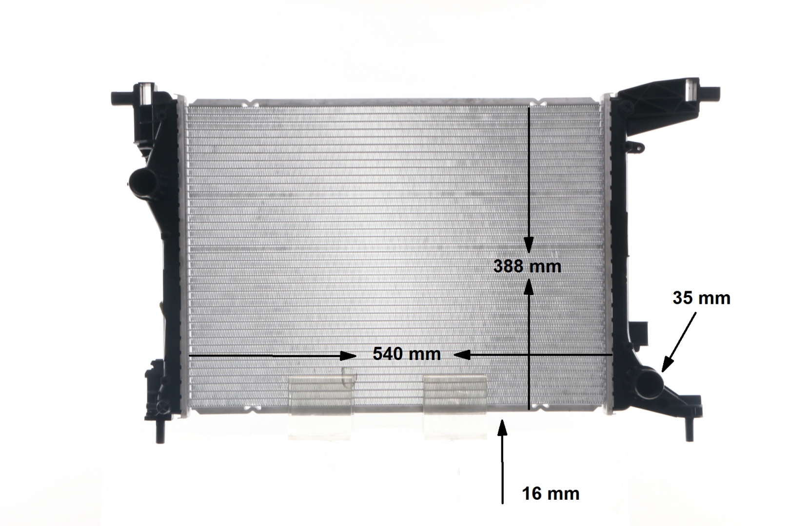 MAHLE ORIGINAL CR 1663 000S Chlodnica cieczy / pojedyncze czesci Fiat 500 L 1.4 127 KM benzyna 2025
