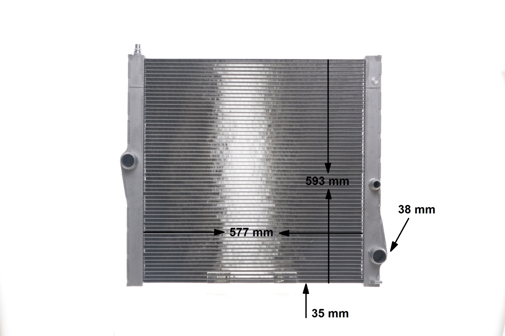 MAHLE ORIGINAL CR 1903 000S radiateur 17117589467