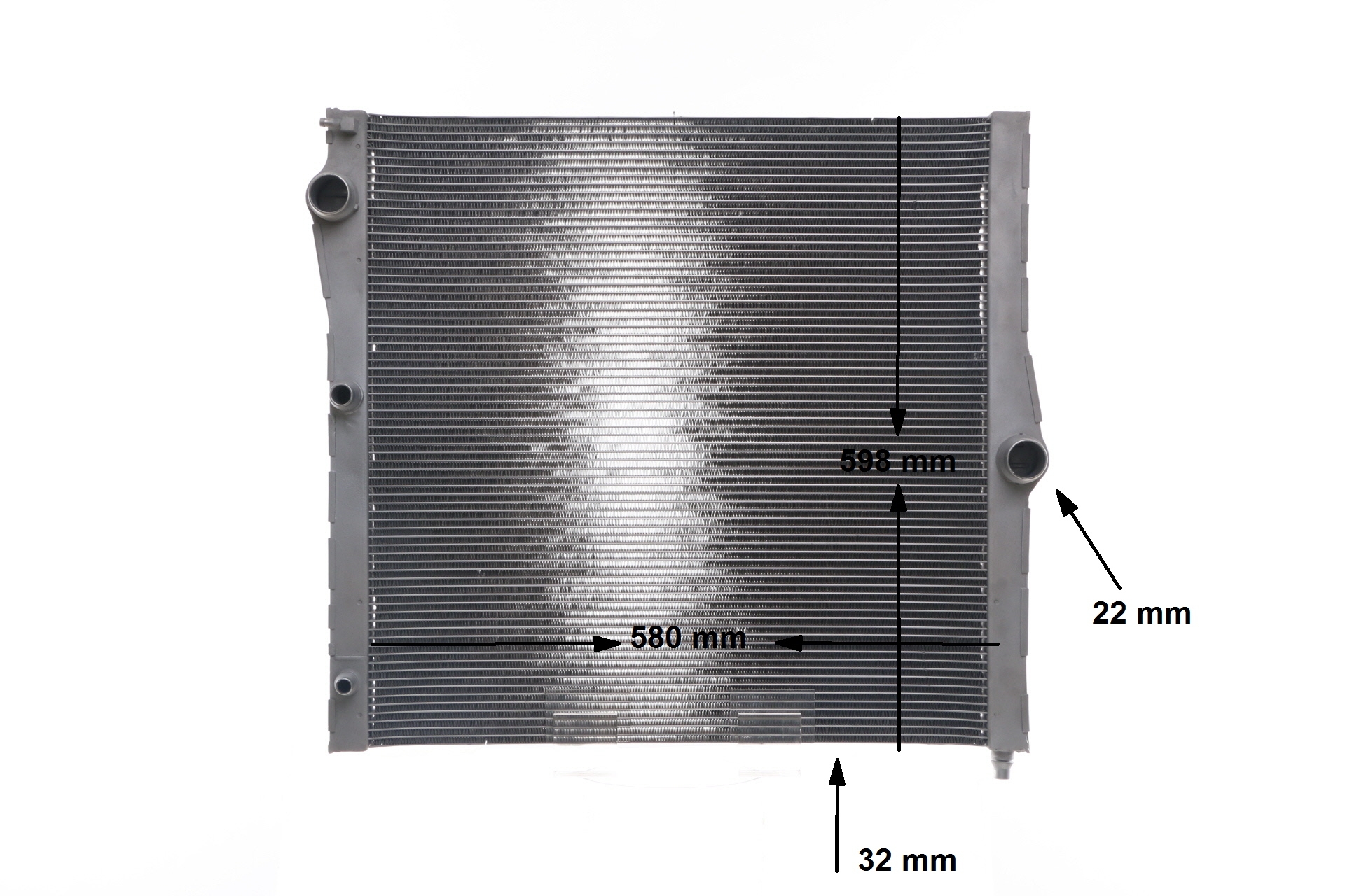 MAHLE ORIGINAL CR 1904 000S radiateur 1711 7576 305