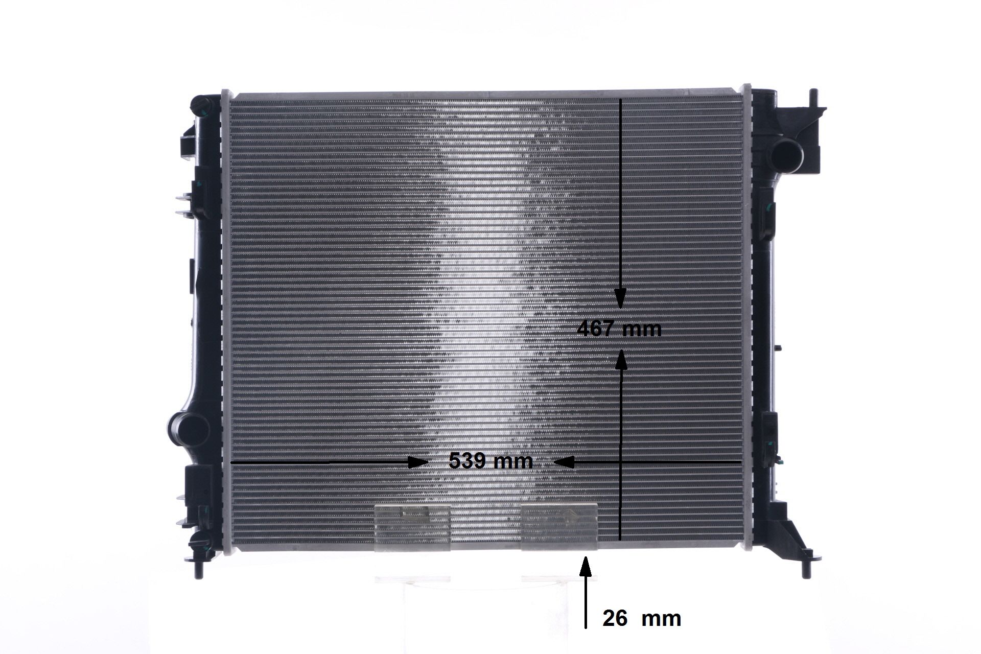 MAHLE ORIGINAL 214104EB0B Hladilnik, hlajenje motorja CR 1967 000S