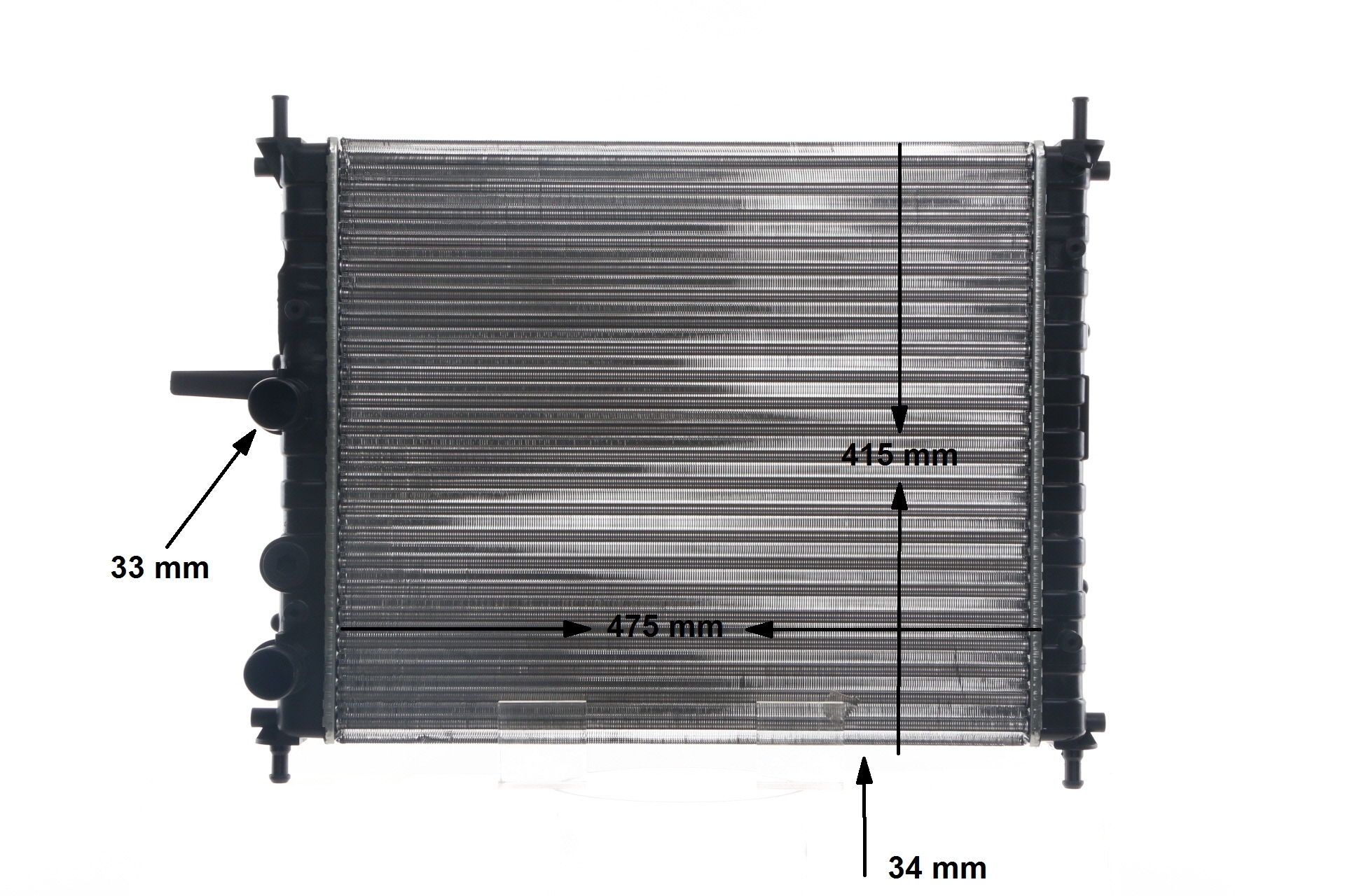 MAHLE ORIGINAL CR 1993 000S radiateur 71736182
