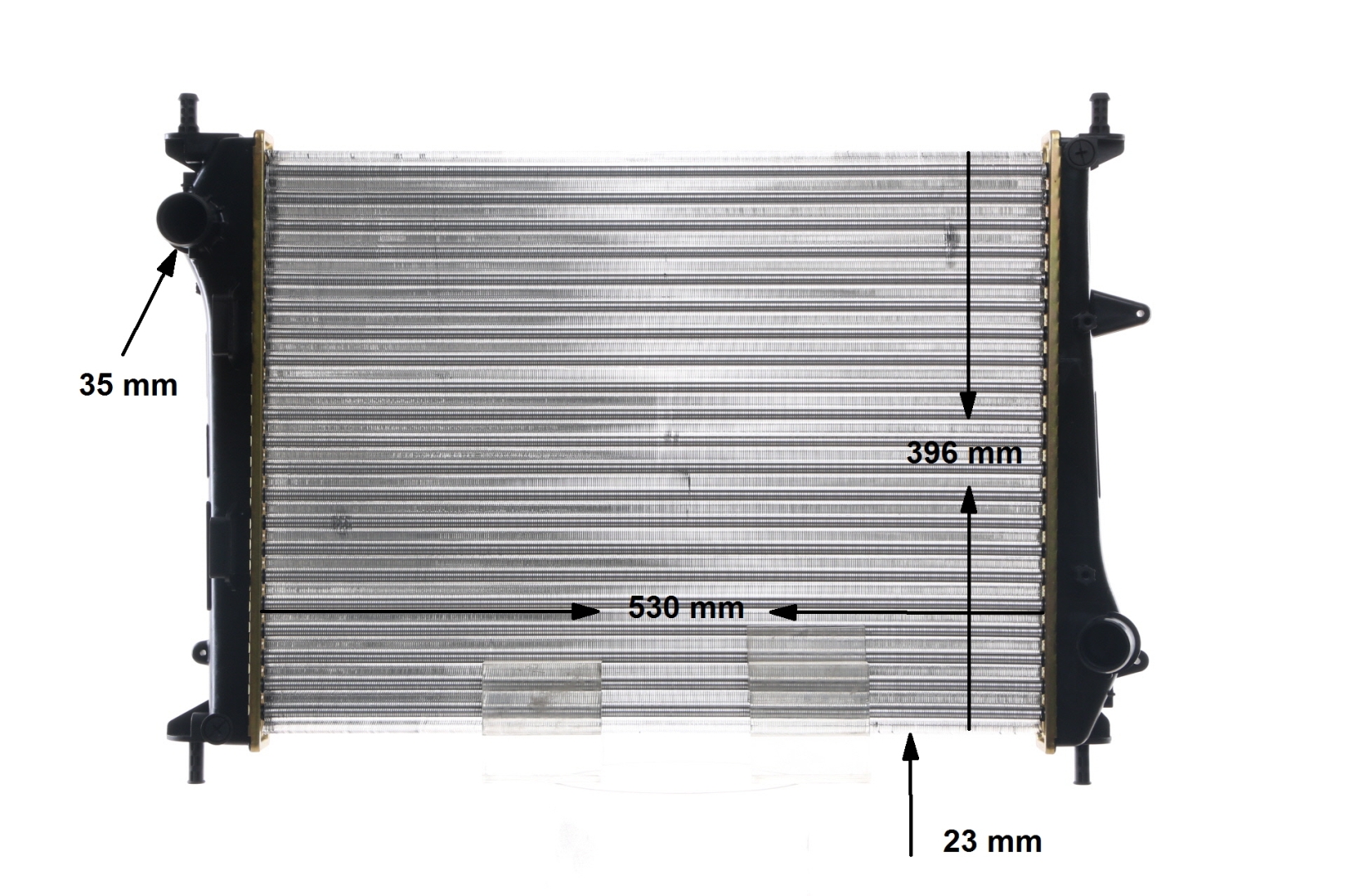 MAHLE ORIGINAL CR 1999 000S radiateur 518 67 532