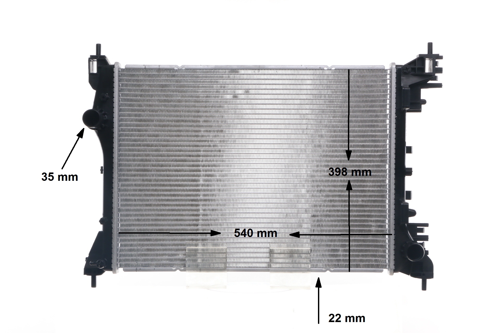 MAHLE ORIGINAL CR 2056 000S Radiatore VAUXHALL Combo Mk3 (D) Van / Station Wagon (X12) originale prezzo