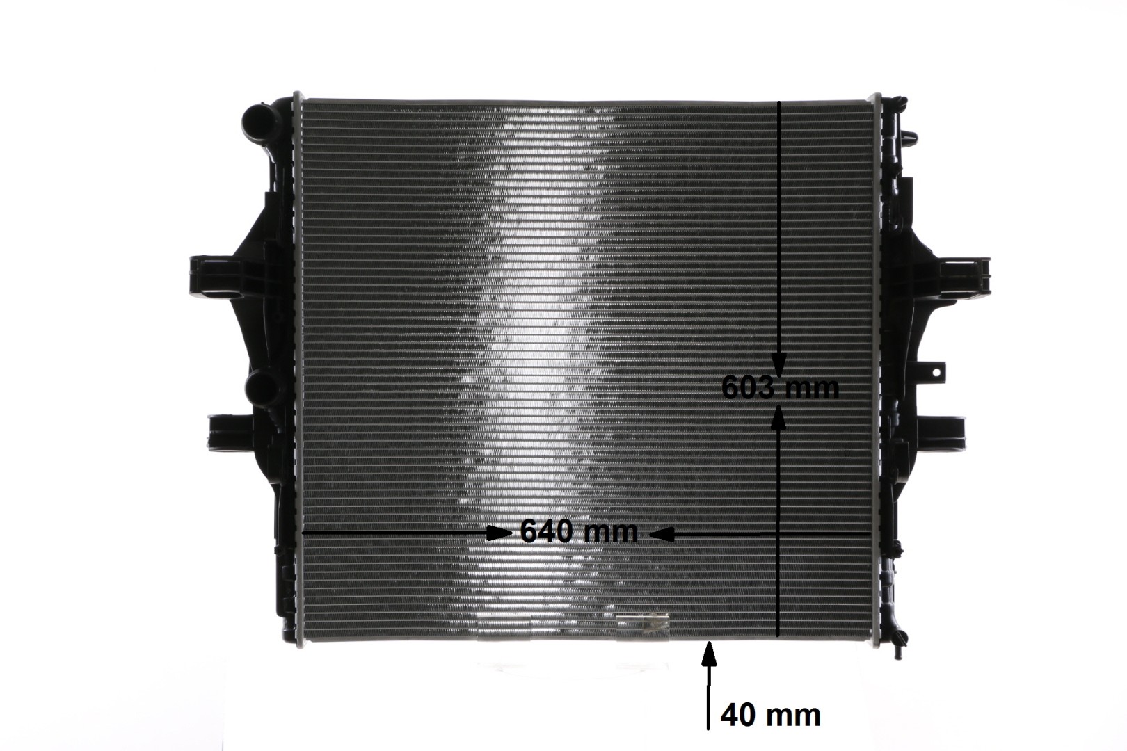 MAHLE ORIGINAL CR 2088 000S radiator Iveco Daily V Flatvogn lastebil NaturalPower 35S14, 35C14, 40C14, 50C14, 60C14, 65C14,... 136 hk CNG 2014