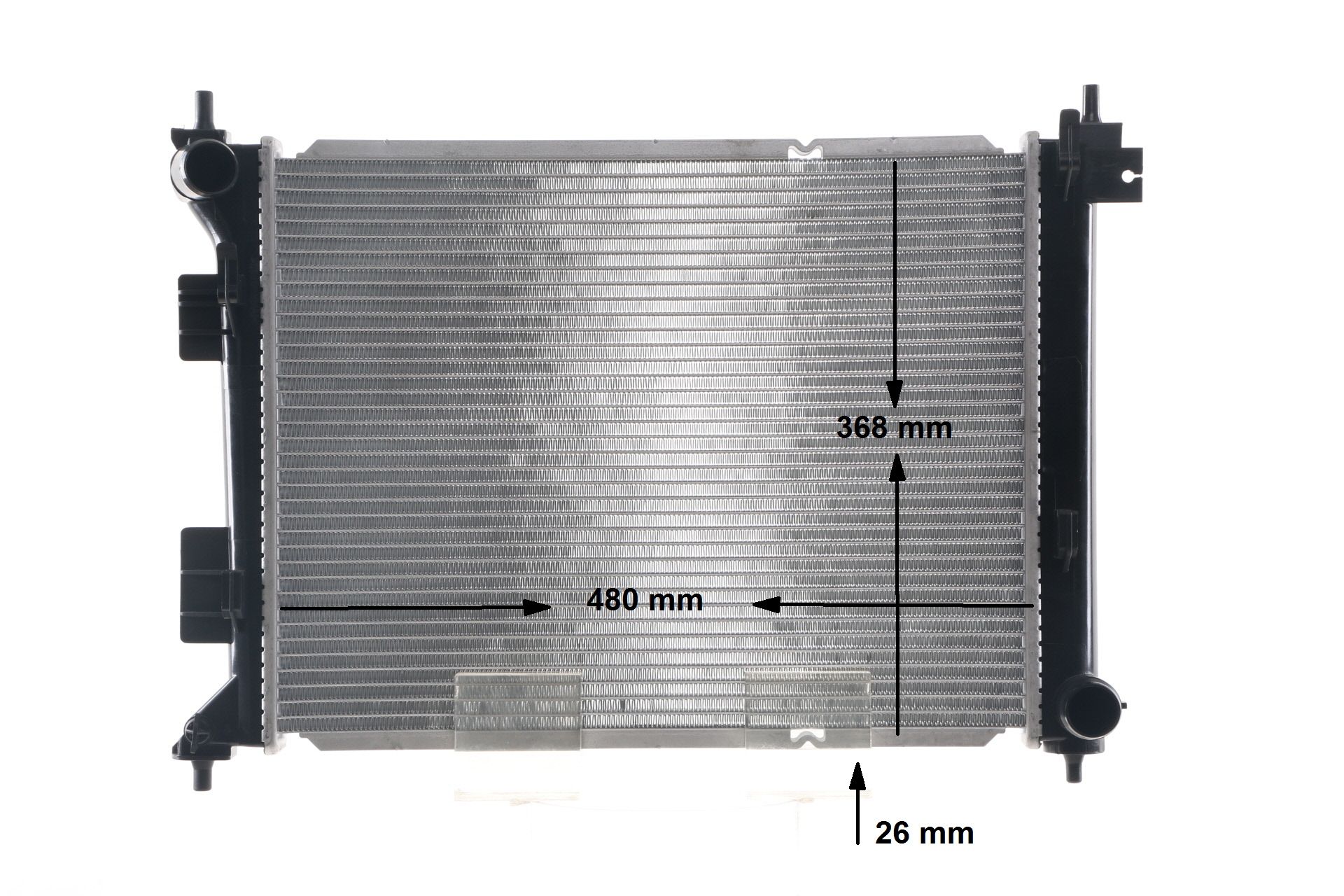 CR 2103 000S MAHLE ORIGINAL 25310C8200 Kühler, Motorkühlung
