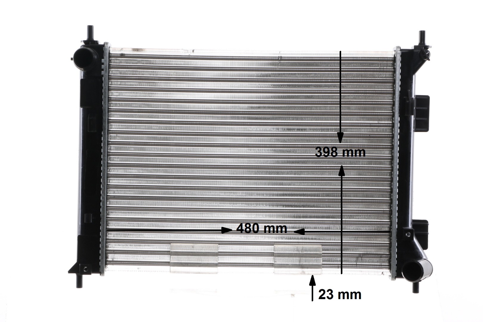 CR 2108 000S MAHLE ORIGINAL 253101P200 Kühler, Motorkühlung