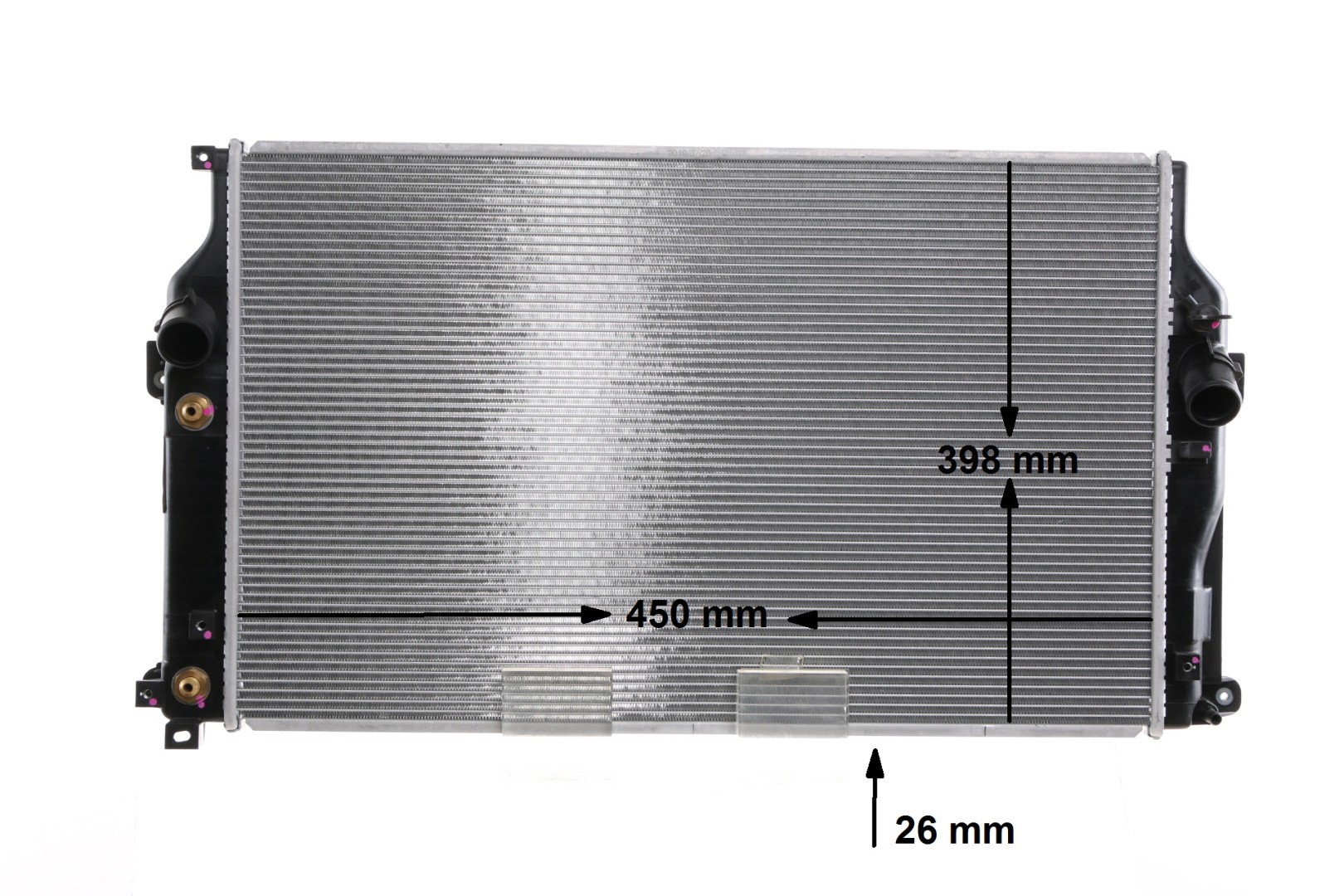 MAHLE ORIGINAL CR 2271 000S Chłodnica wody Toyota RAV4 3