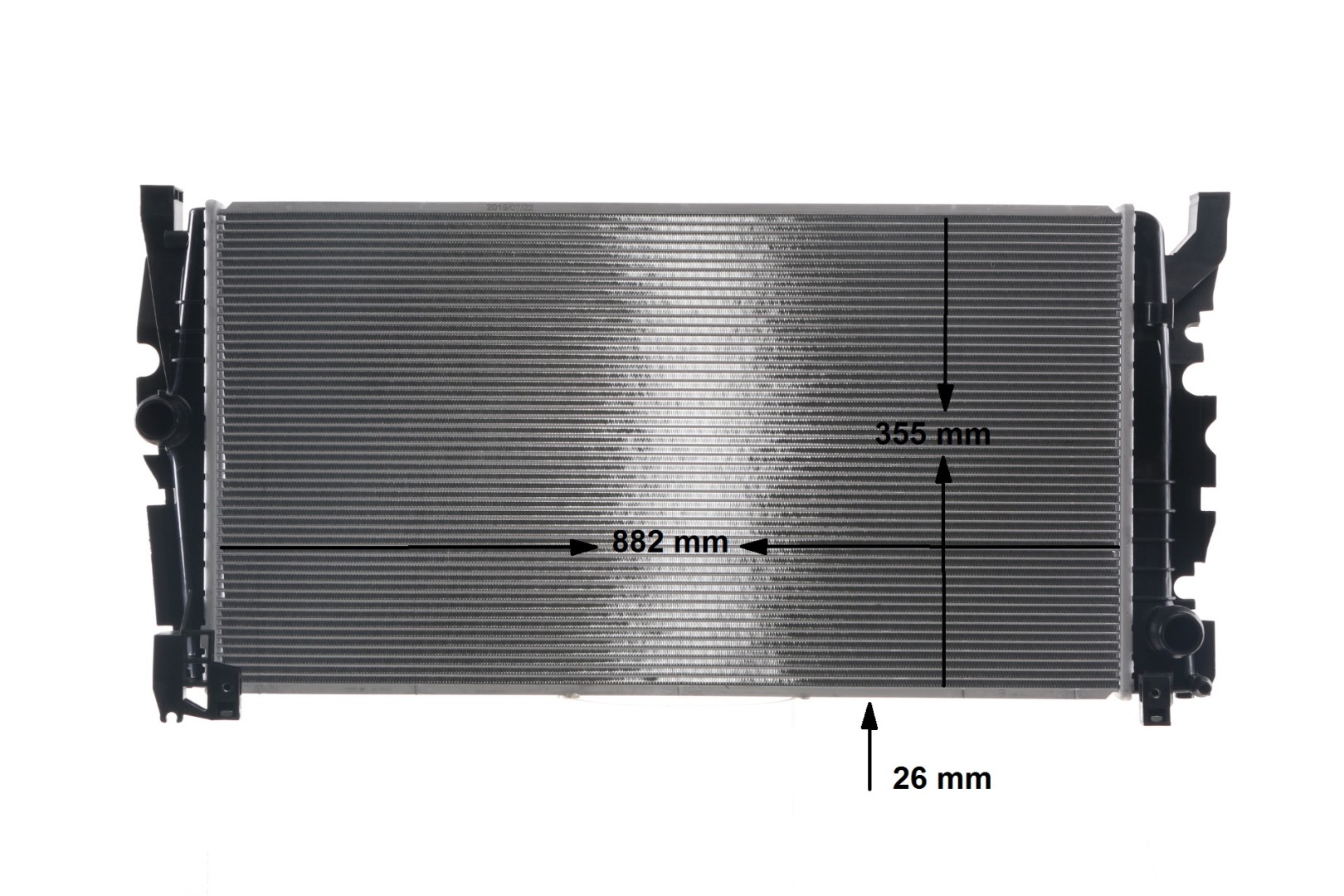 Radiatorius, variklio aušinimas MAHLE ORIGINAL MINI PACEMAN CR 2323 000S