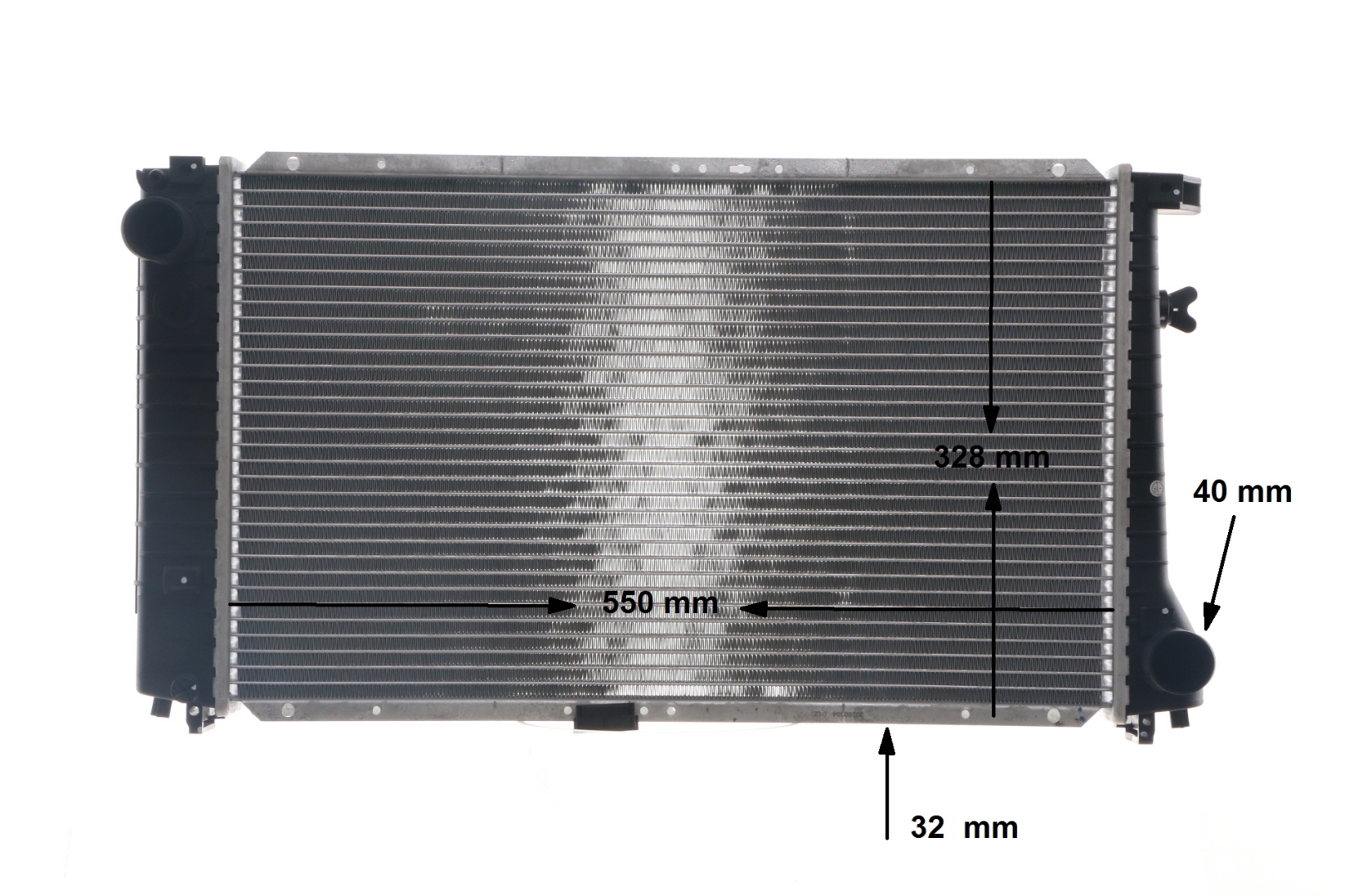MAHLE ORIGINAL CR 238 000S radiateur 1711.1.712.007