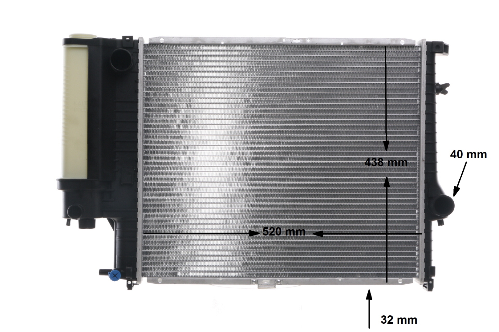 MAHLE ORIGINAL CR 280 000S radiateur 1719306