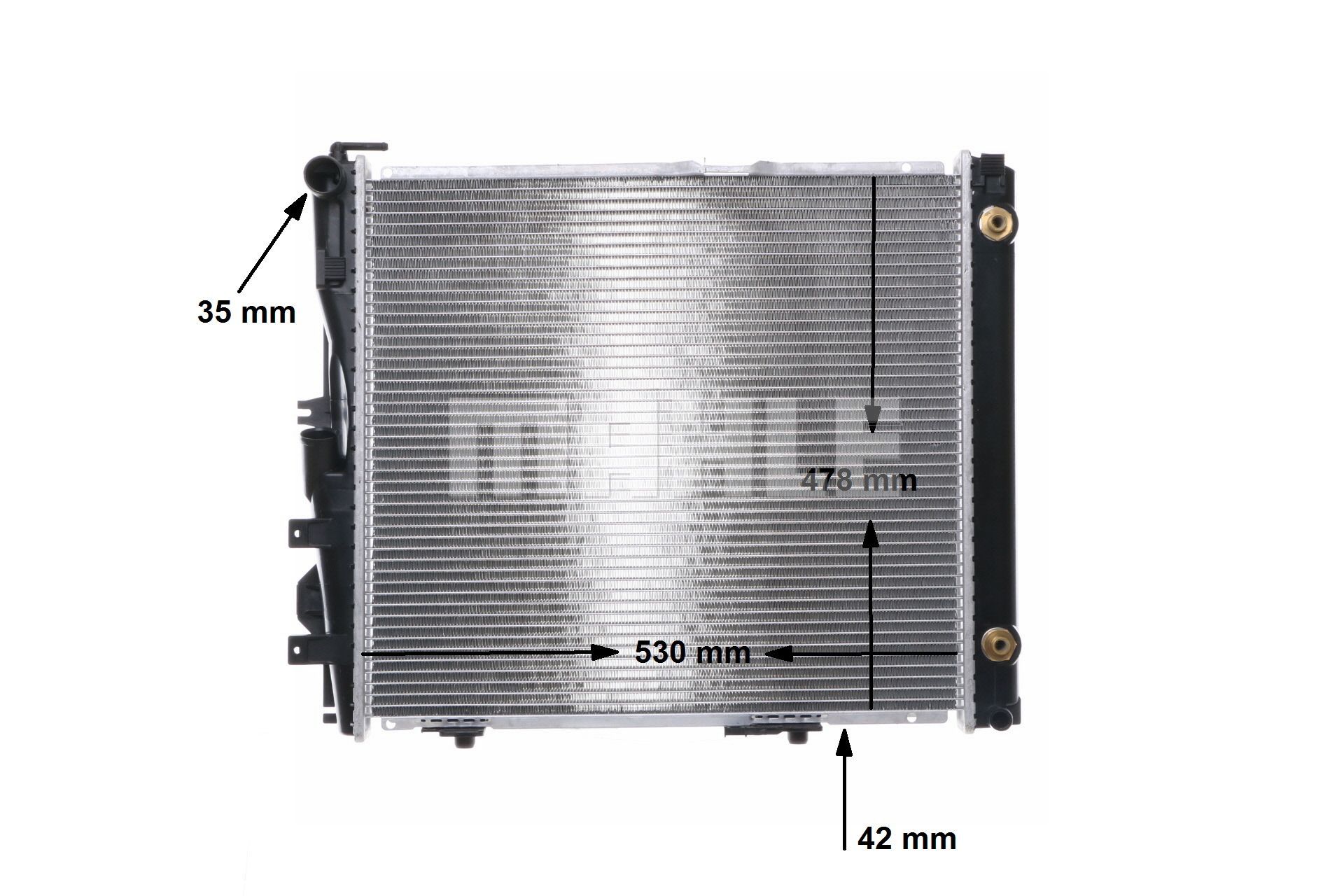MAHLE ORIGINAL CR 290 000S Radiatore MERCEDES-BENZ prezzo